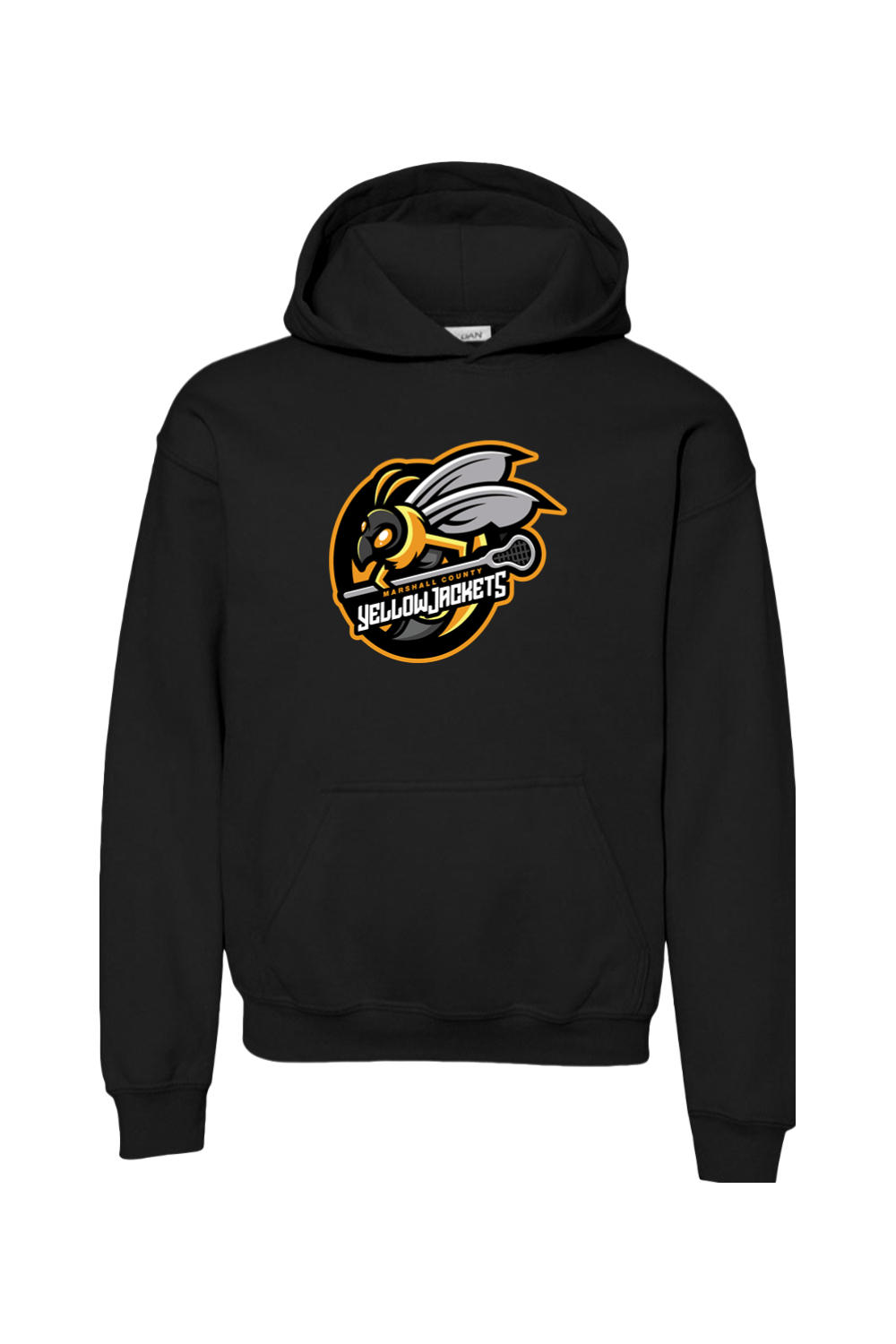 Marshall Yellow Jackets LC Youth Hoodie Signature Lacrosse