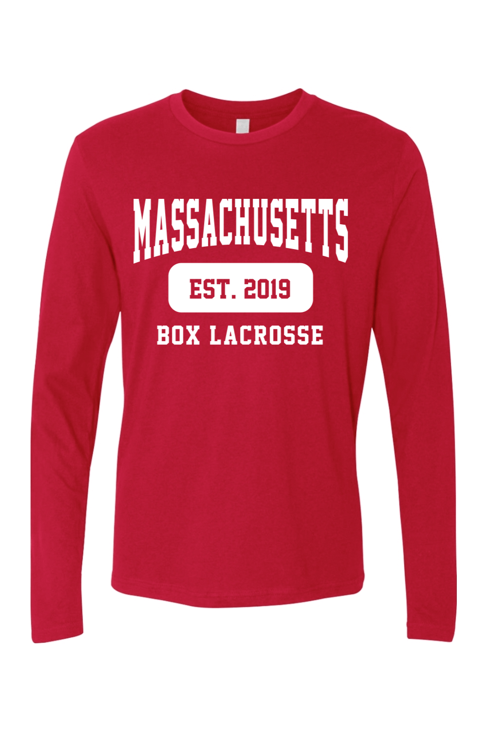 Mass Box Lacrosse Adult Long Sleeve T-Shirt Signature Lacrosse