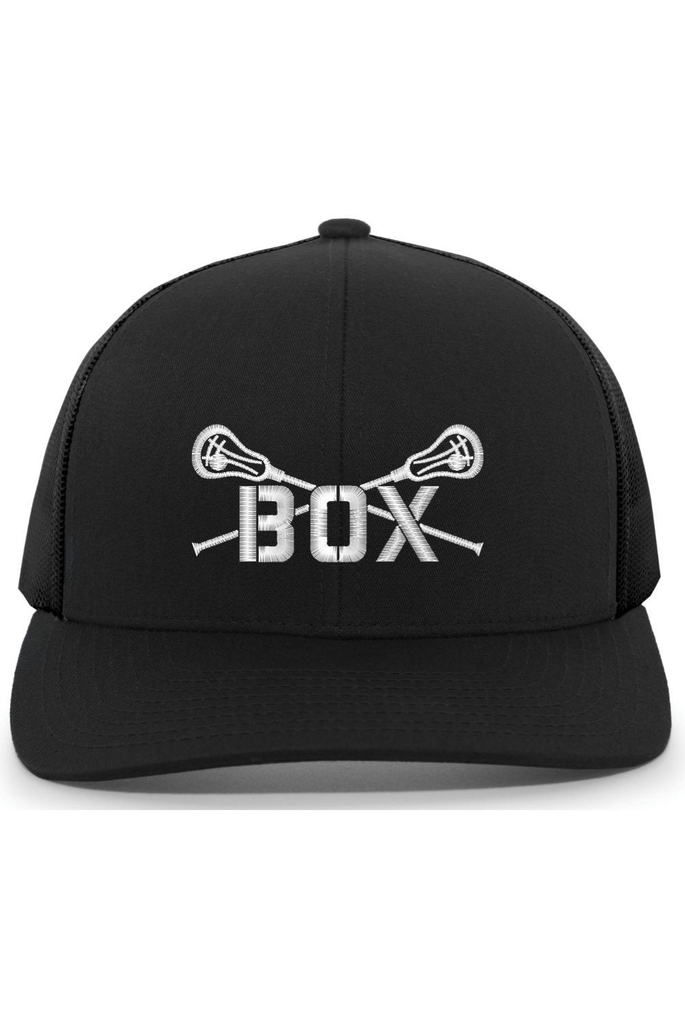 Mass Box Lacrosse Embroidered Trucker Hat Signature Lacrosse