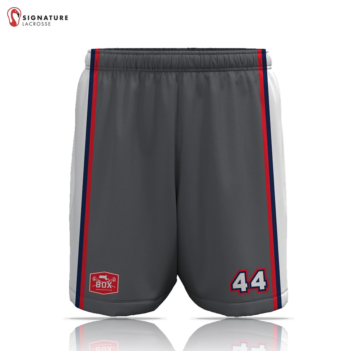 Mass Box Lacrosse Men's Player Game Shorts: Mass Box Signature Lacrosse