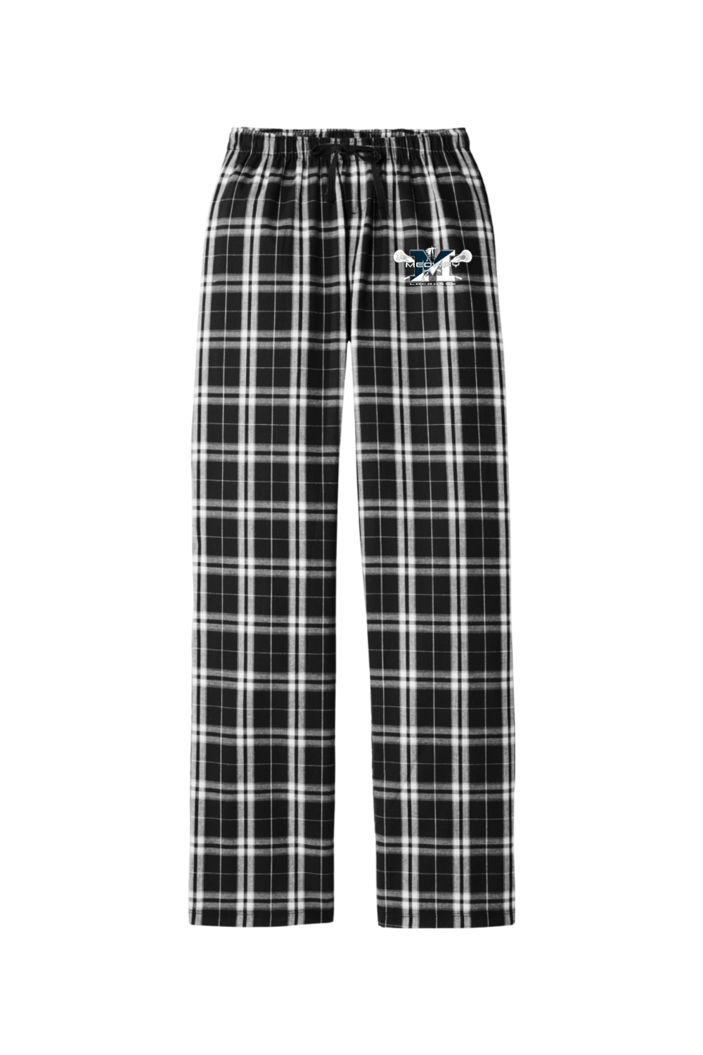 Medway Youth Lacrosse Adult Women's Flannel Plaid Pants Signature Lacrosse