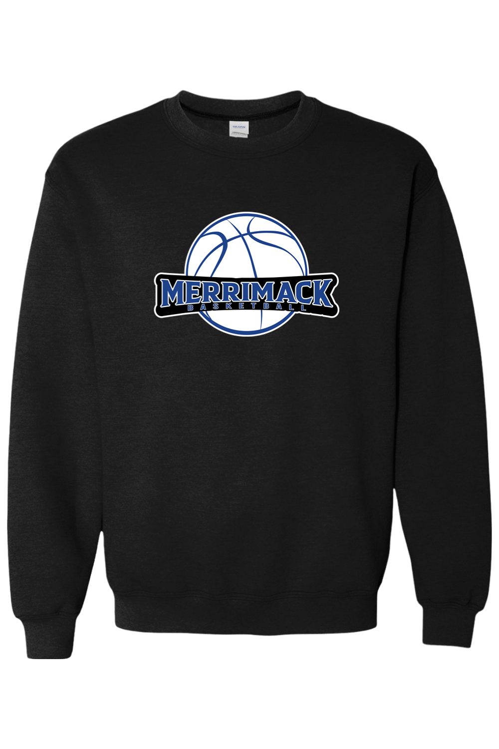 Merrimack Basketball Adult Heavyweight Sweatshirt Signature Lacrosse
