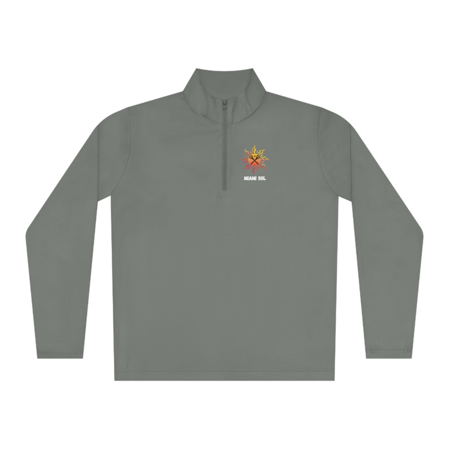Miami SOL Lacrosse Quarter-Zip Pullover Signature Lacrosse