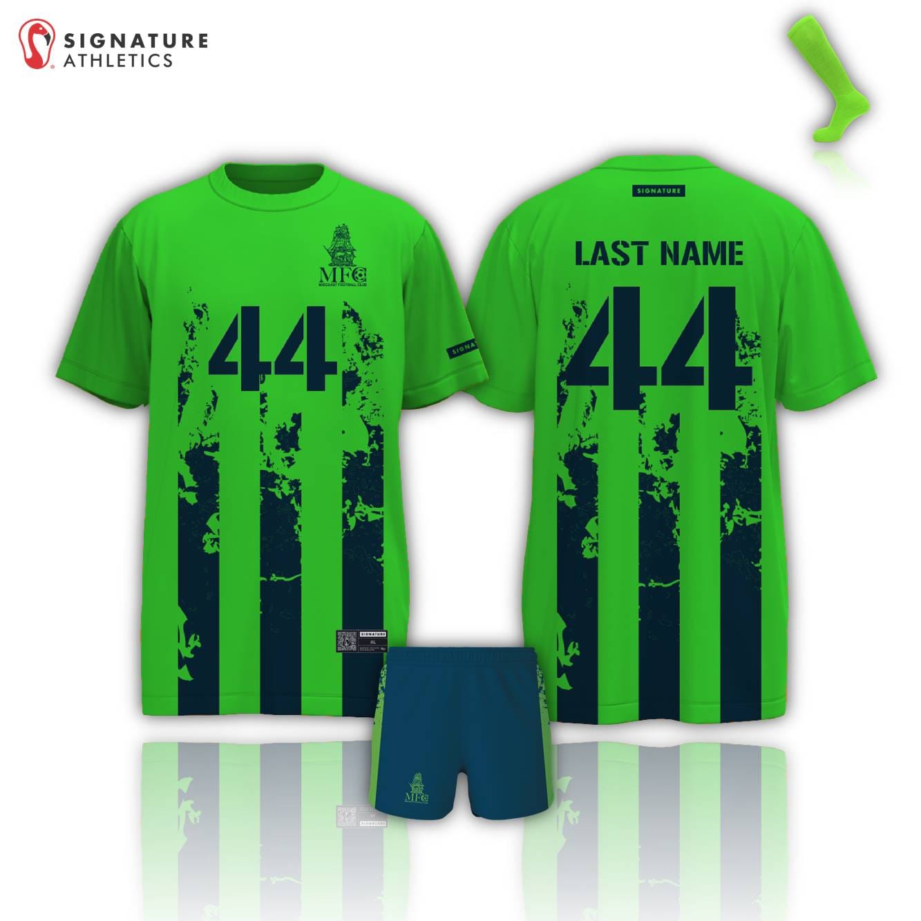 Midcoast FC Women's 3 Piece Player Package: Midcoast FC Signature Lacrosse