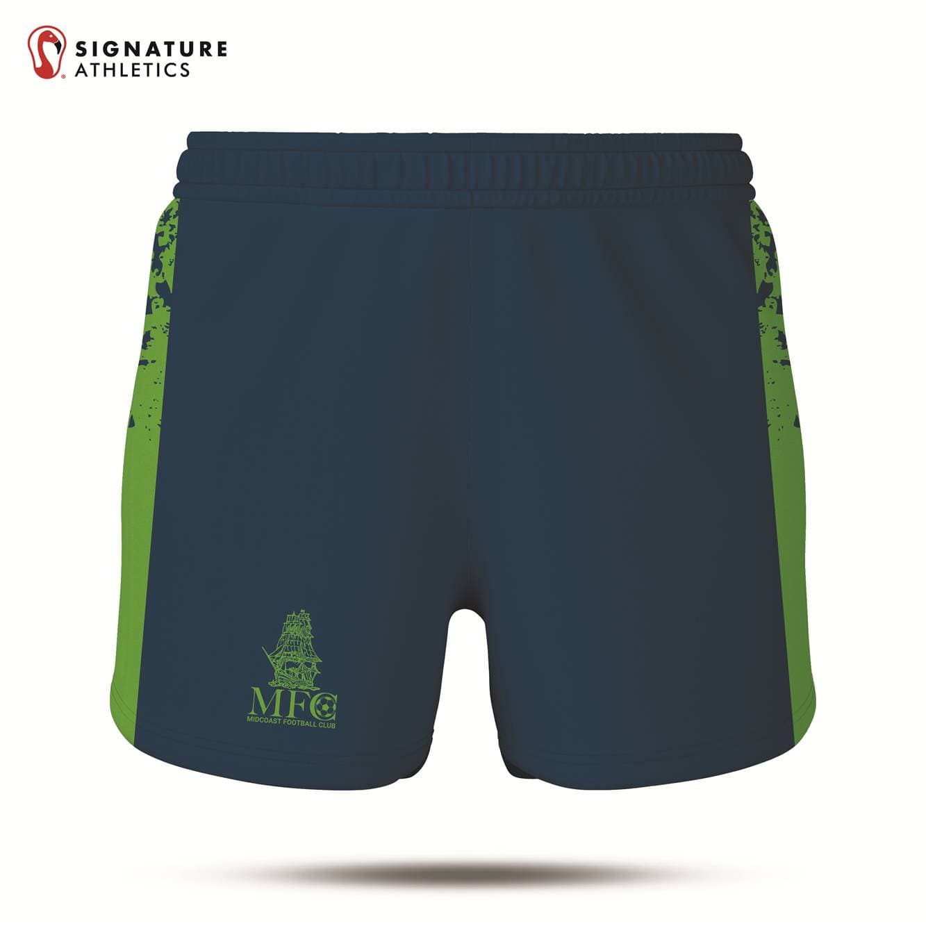Midcoast FC Women's Basic Shorts: Midcoast FC Signature Lacrosse