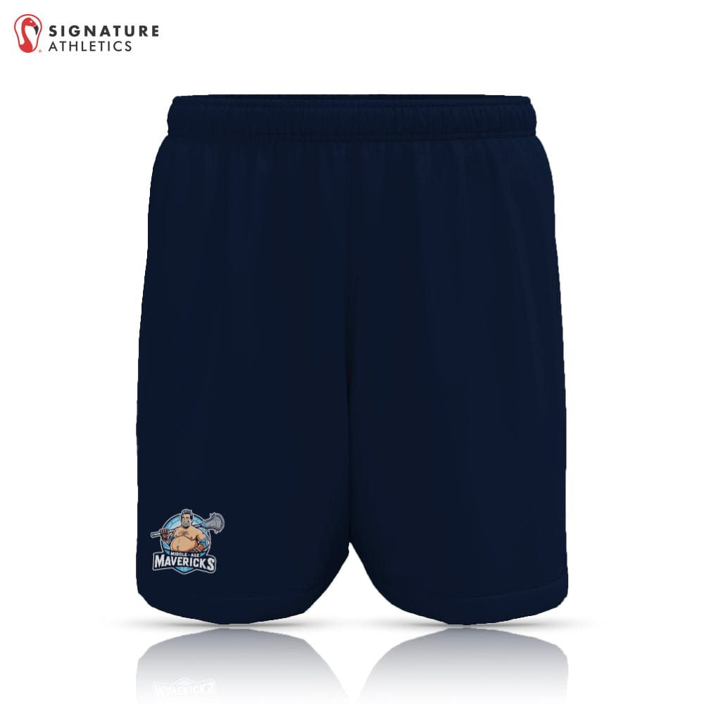 Middle Age Mavericks Men's Game Short: Mavericks Signature Lacrosse