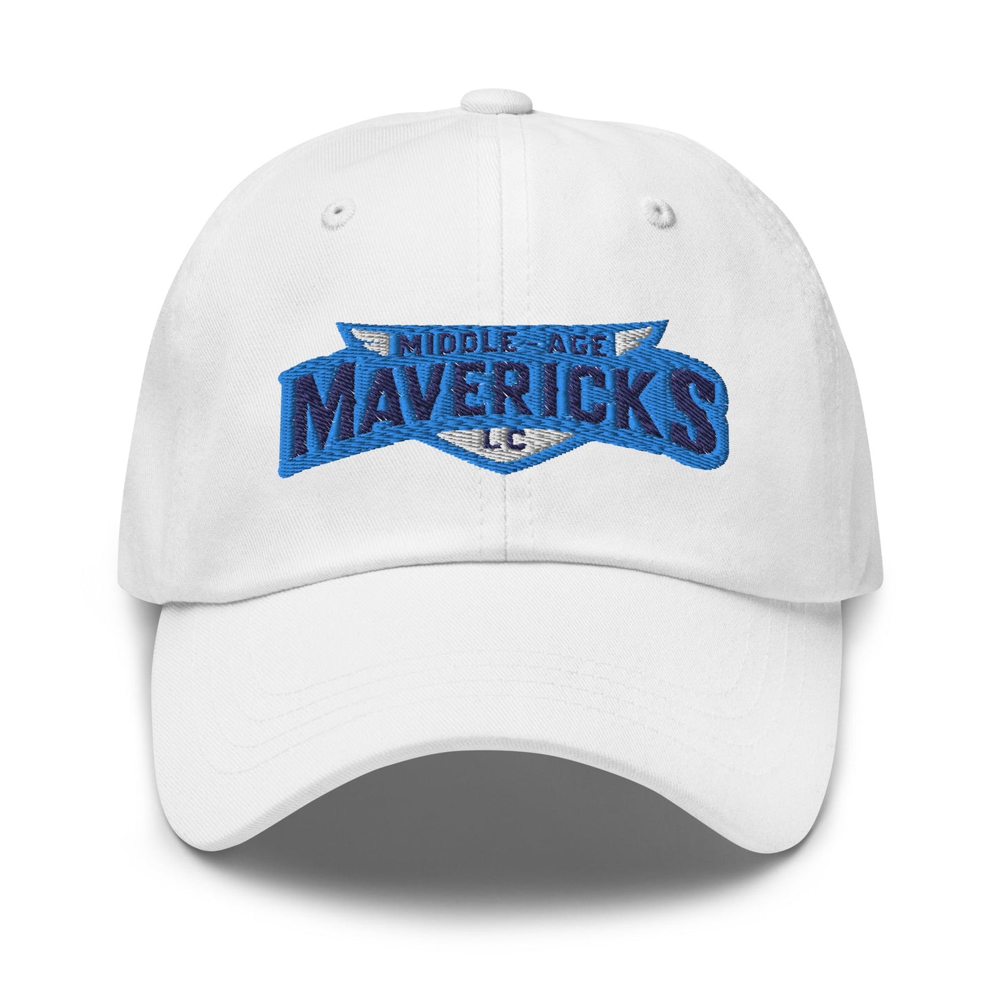 Middle AML Embroidered Dad Hat Signature Lacrosse
