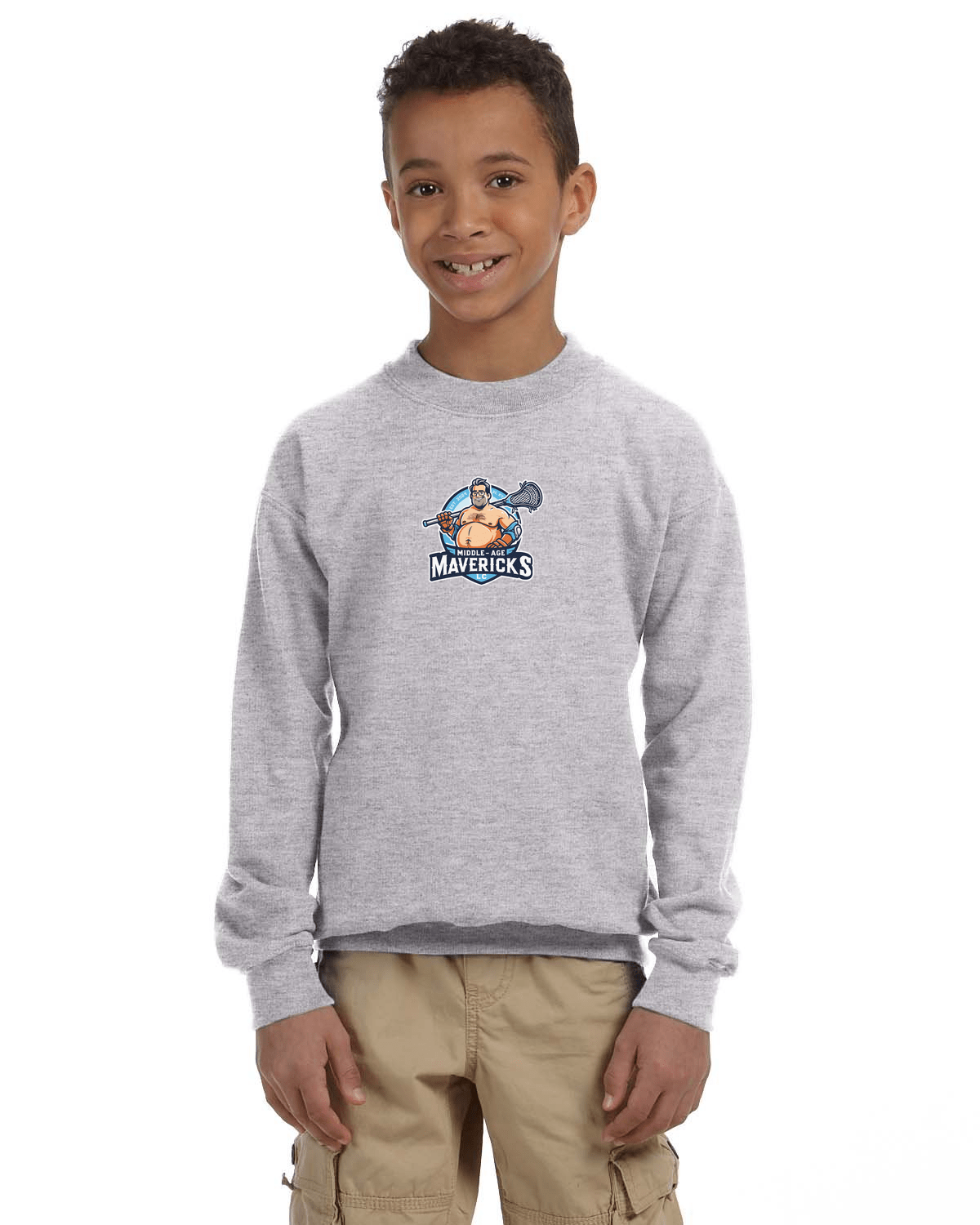 Middle AML Premium Youth Sweatshirt Signature Lacrosse