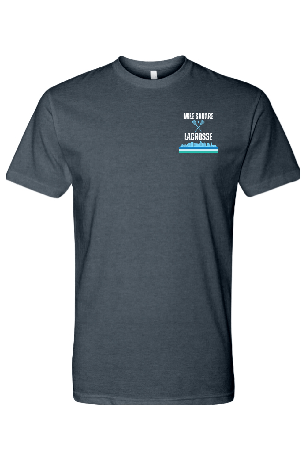 Mile Square Lacrosse Adult Men's T-Shirt Signature Lacrosse
