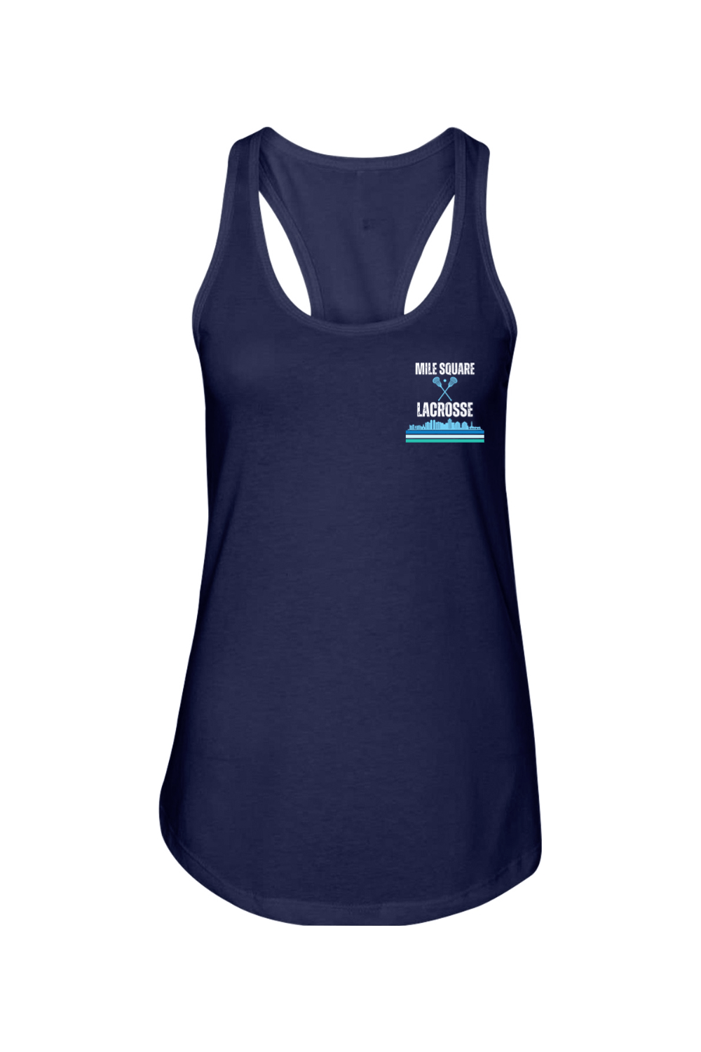 Mile Square Lacrosse Adult Women's Tank Top Signature Lacrosse