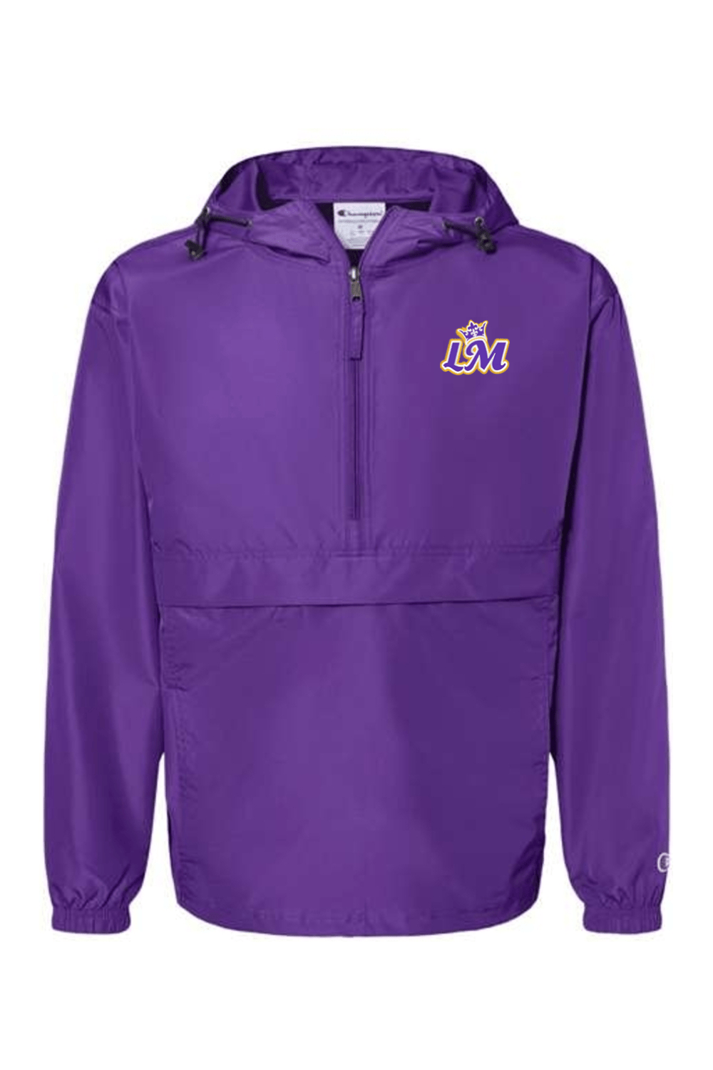Monarchs Box Lacrosse Champion Packable Quarter-Zip Jacket Signature Lacrosse