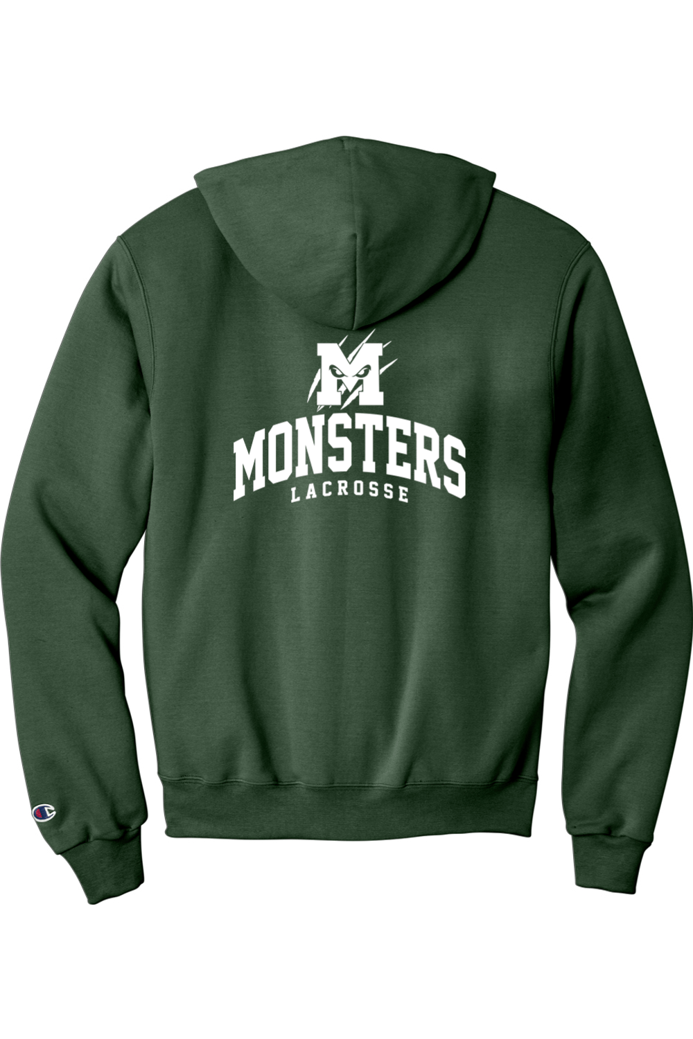 MONSTERS LACROSSE Champion 50/50 Hooded Sweatshirt Signature Lacrosse