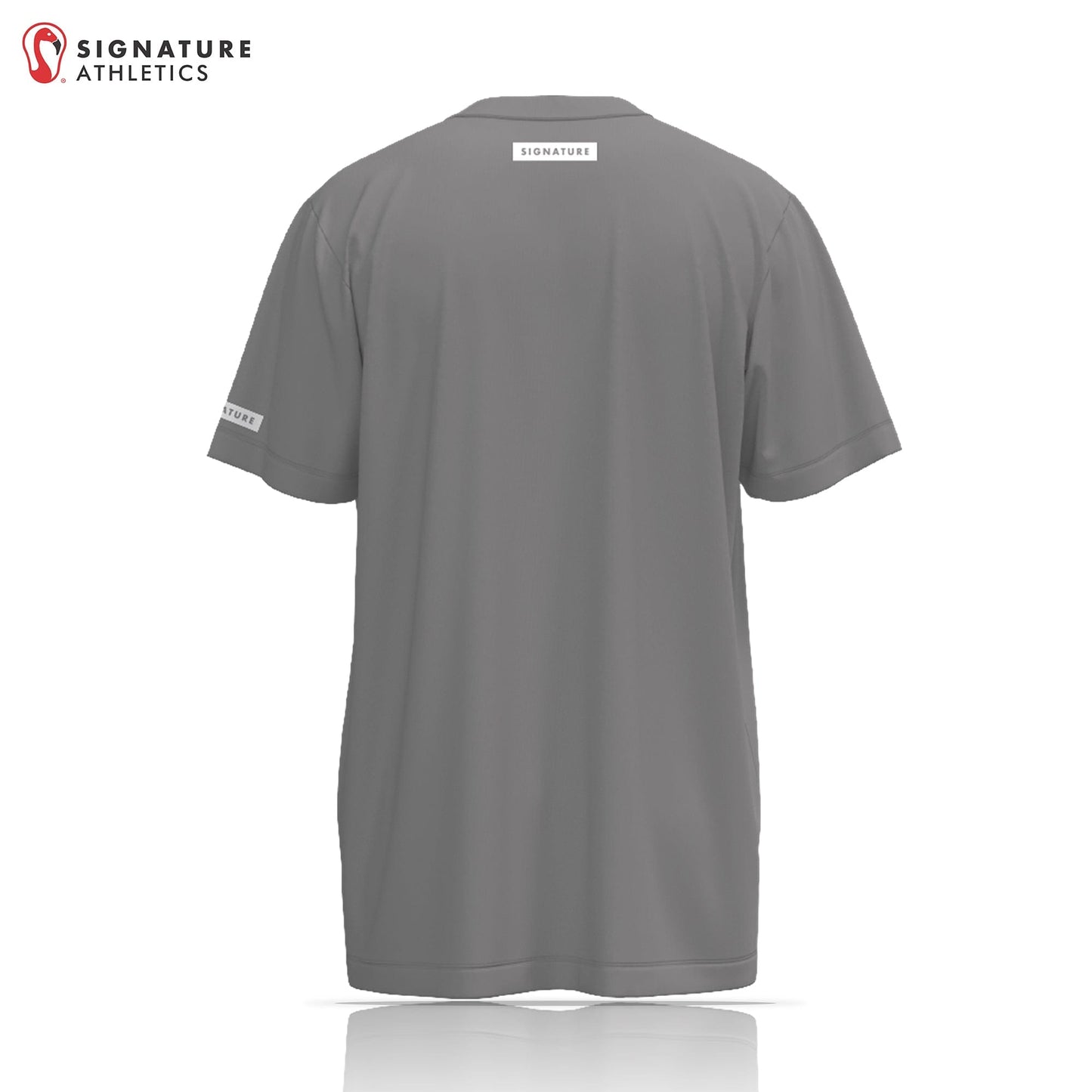 Monsters Lacrosse Men's Grey Short Sleeve Tech Tee Signature Lacrosse