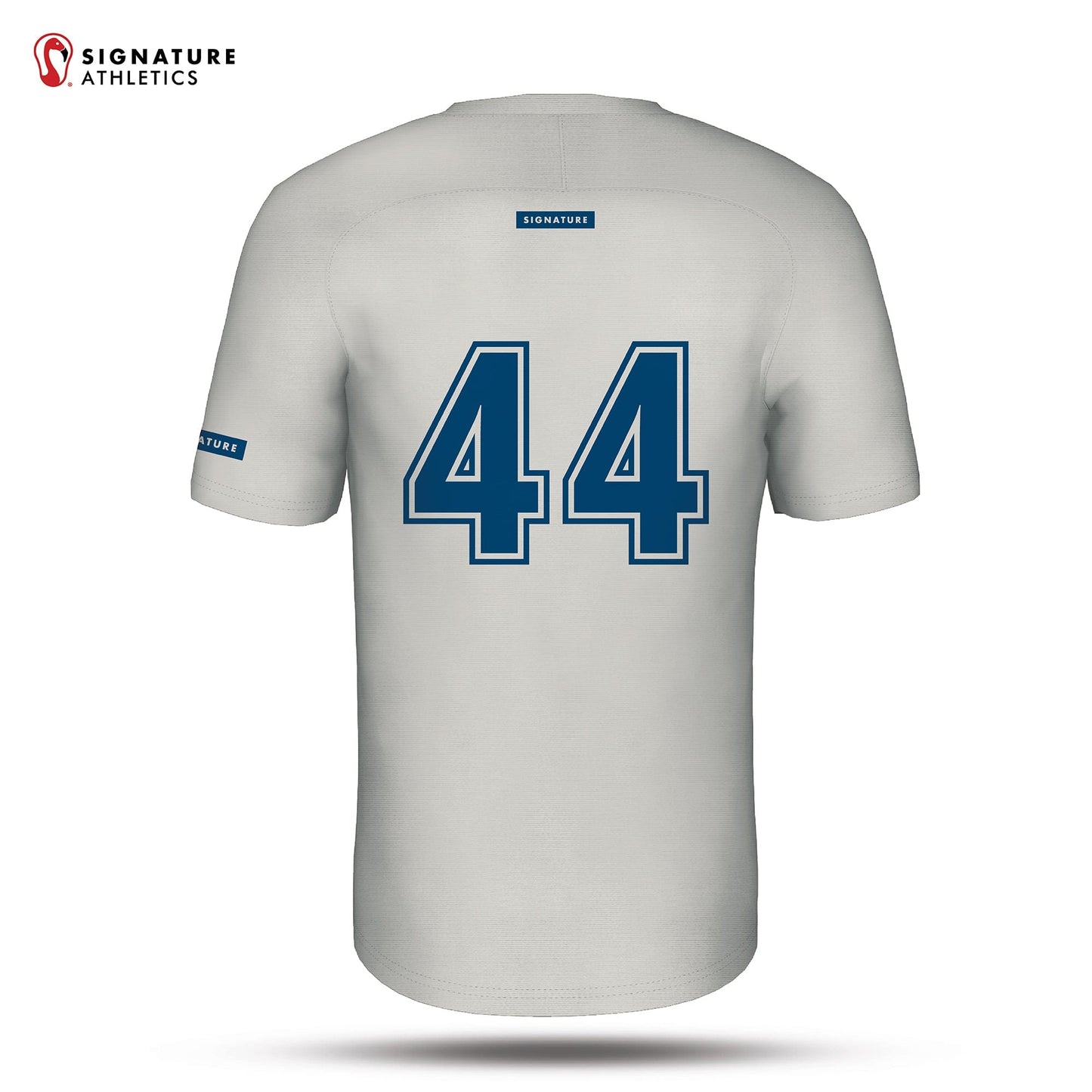 Mountain United Light Grey Men's Soccer Game Jersey Signature Lacrosse