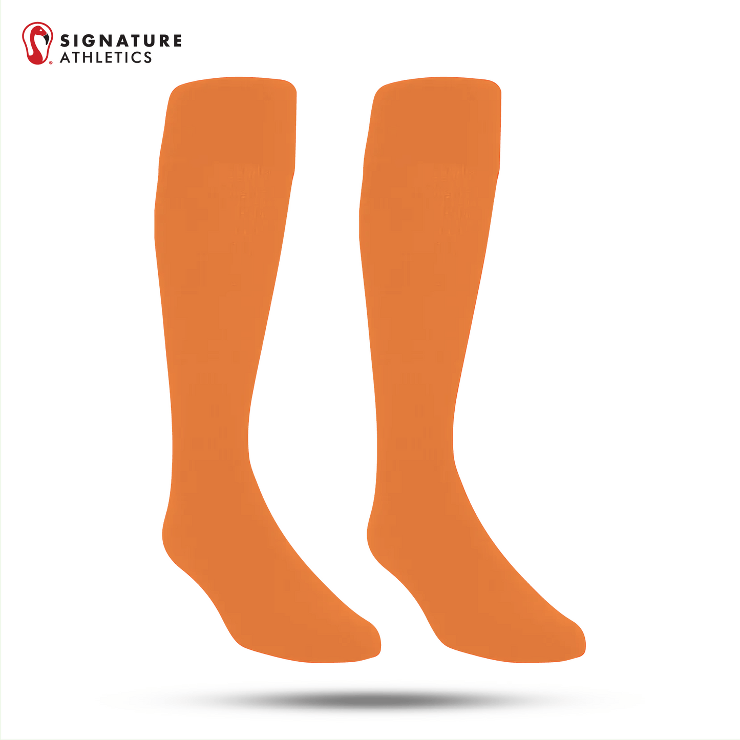 Mountain United Orange Men's Allsport Socks Signature Lacrosse