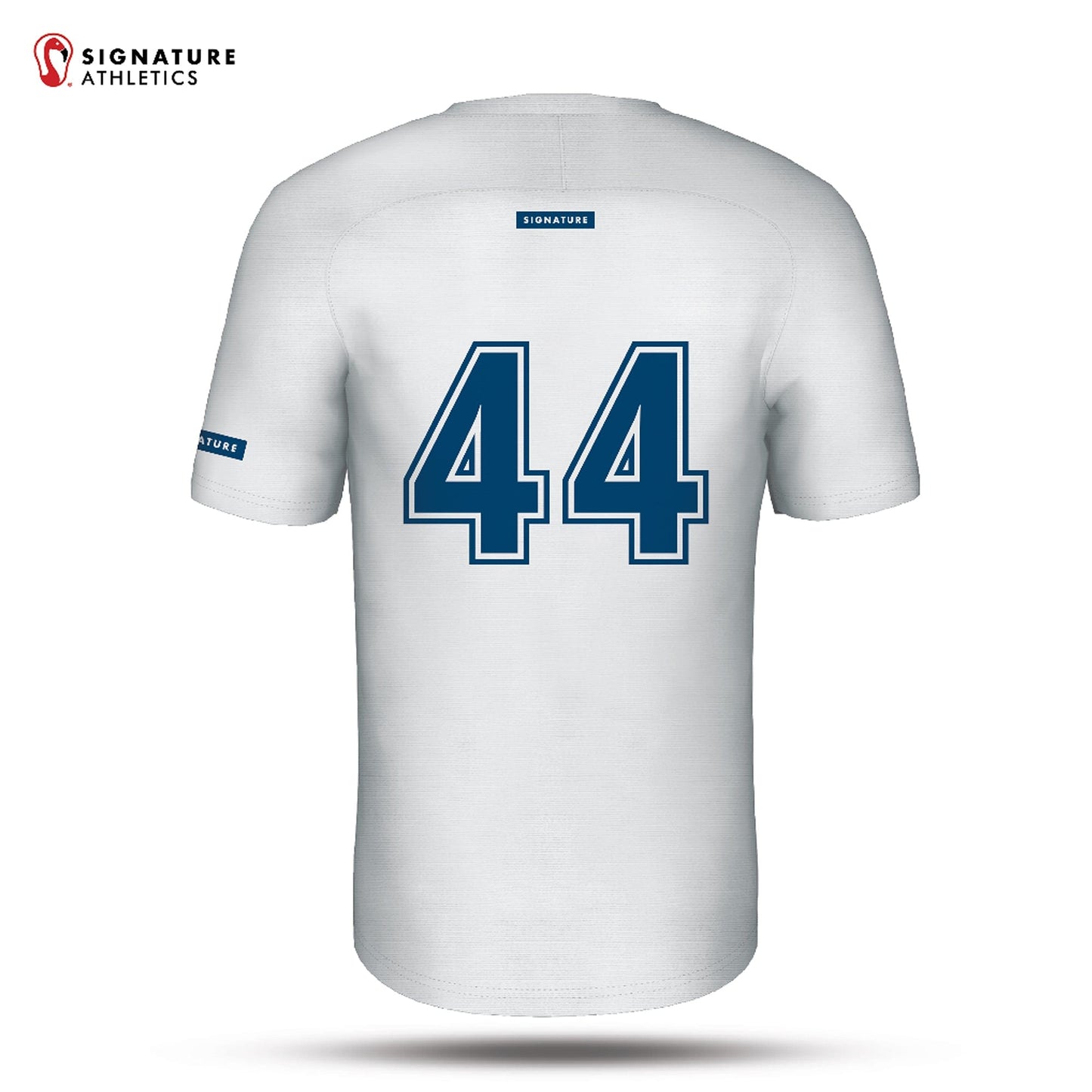 Mountain United White Men's Soccer Game Jersey Signature Lacrosse