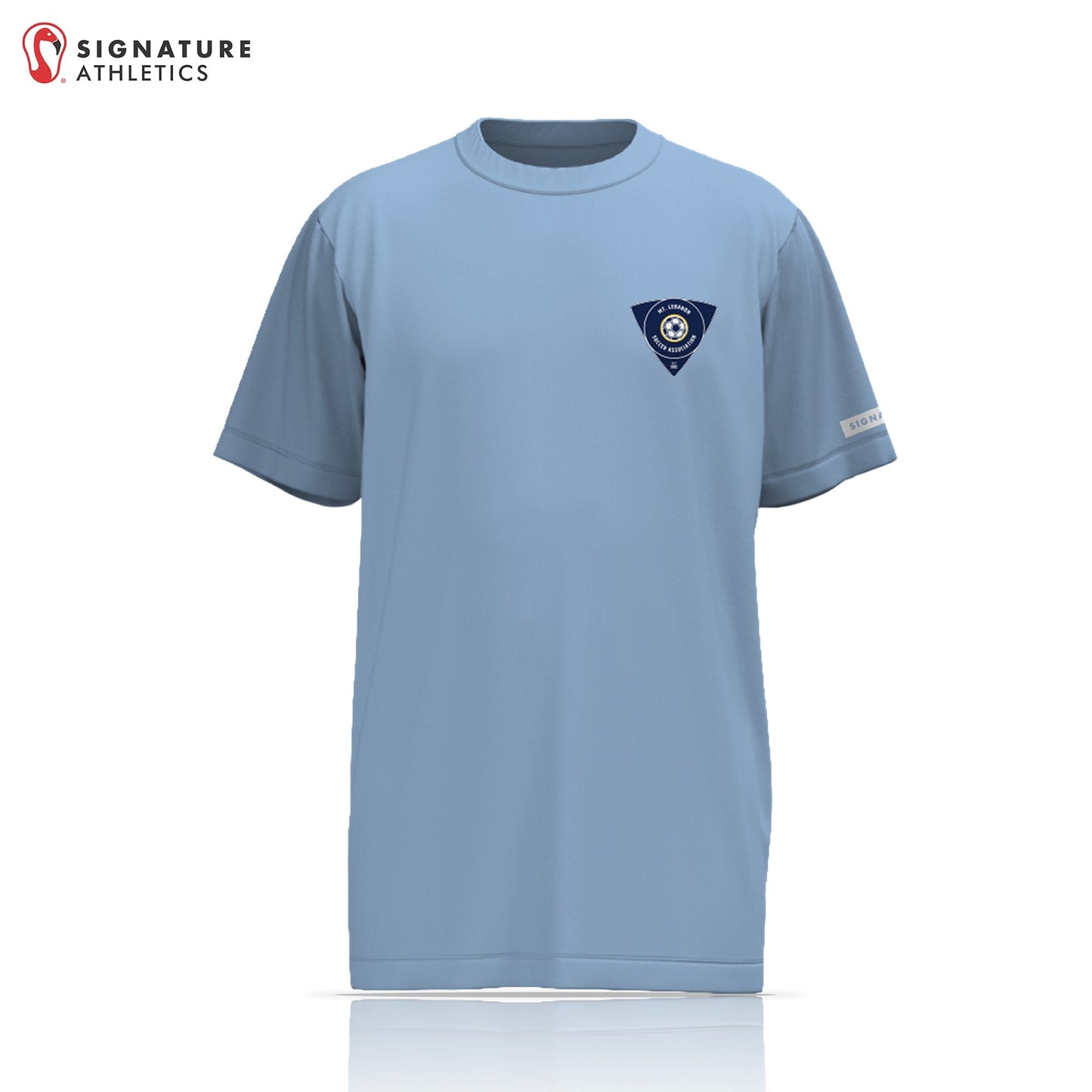 Mt Lebanon Men's Short Sleeve Tech Tee: 2015 Signature Lacrosse