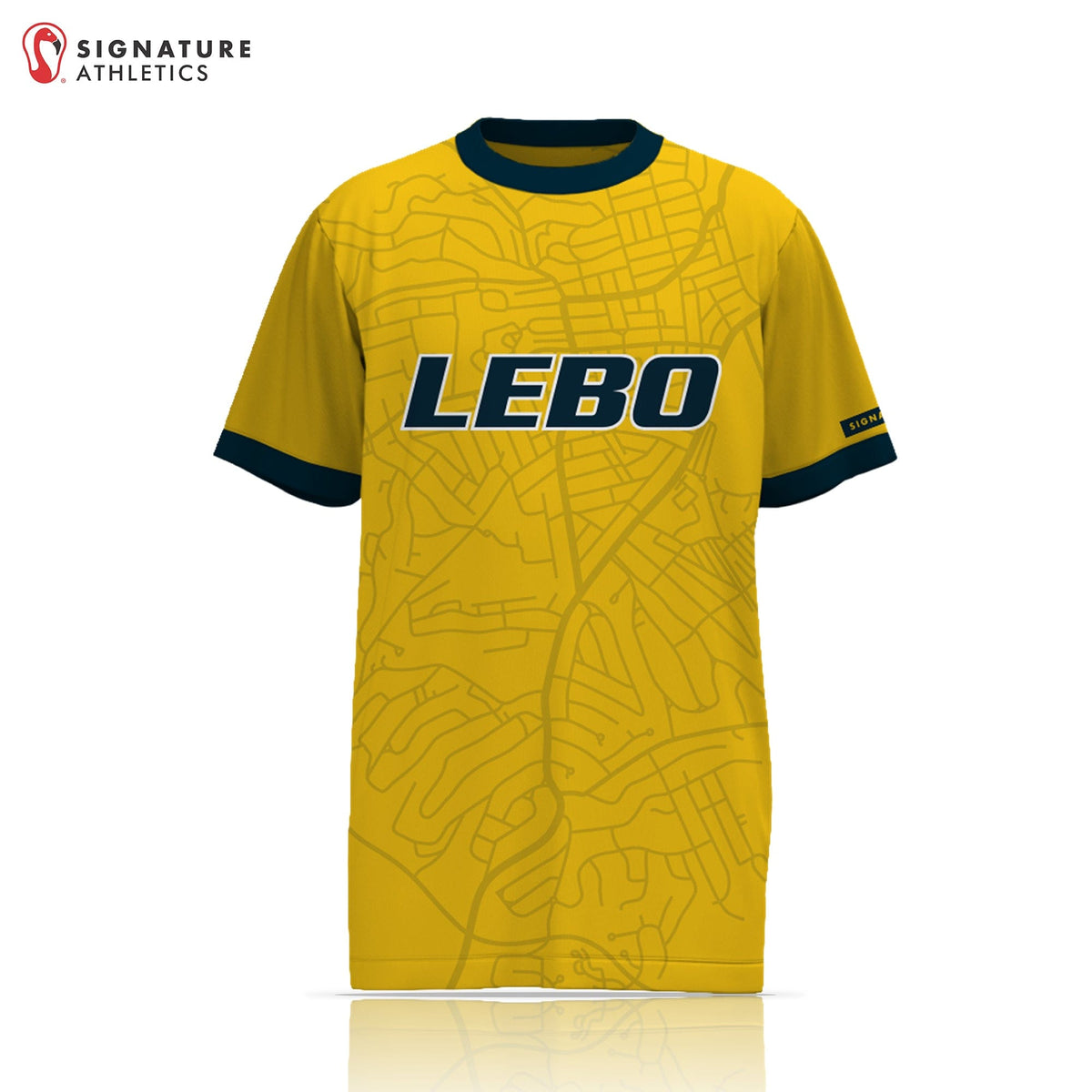 Mt. Lebanon Player Short Sleeve Shooting Shirt: U11/U12 (2013/2012) Signature Lacrosse