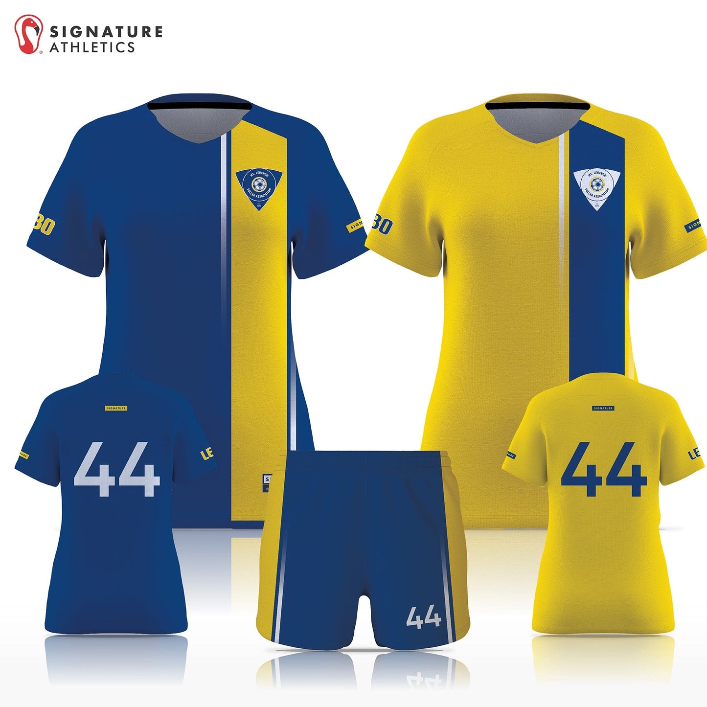 Mt. Lebanon Women's 4 Piece Player Soccer Package: 2016 Girls Signature Lacrosse
