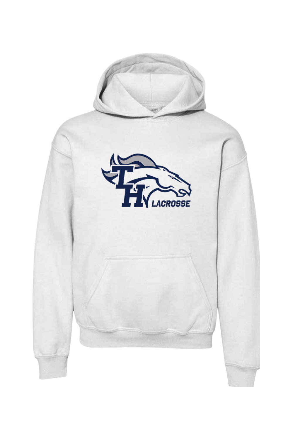 Mustang Lacrosse Youth Hoodie Signature Lacrosse