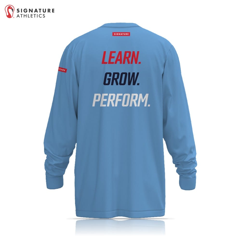 Nashville Lacrosse Academy Light Blue Long Sleeve Tech Tee Signature Lacrosse
