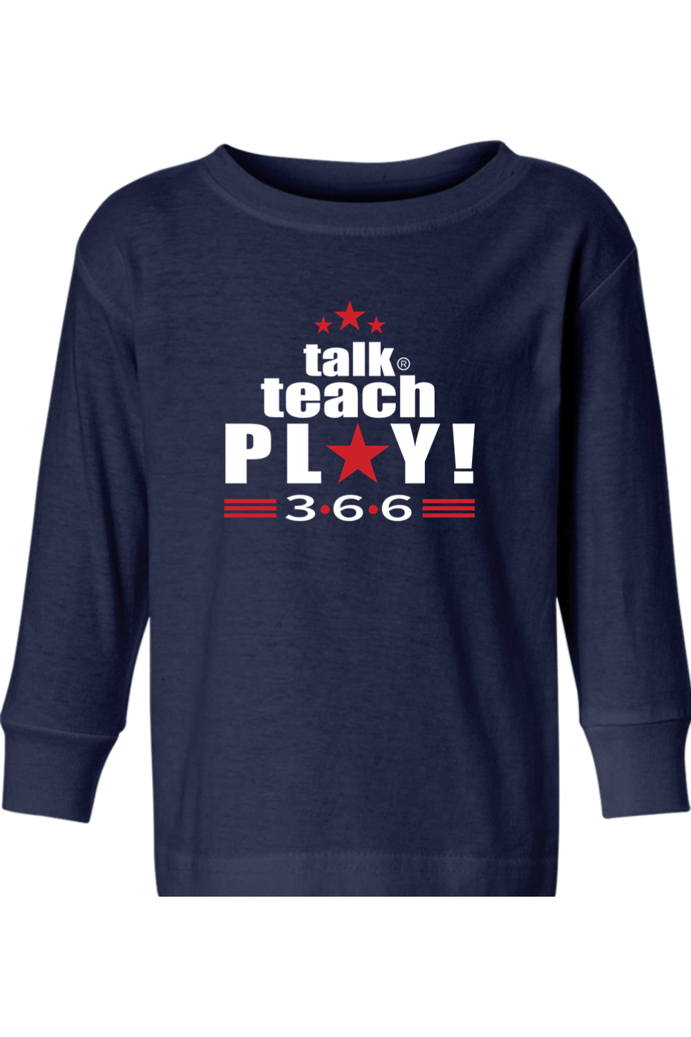 National Academy Toddler Long Sleeve T-Shirt Signature Lacrosse