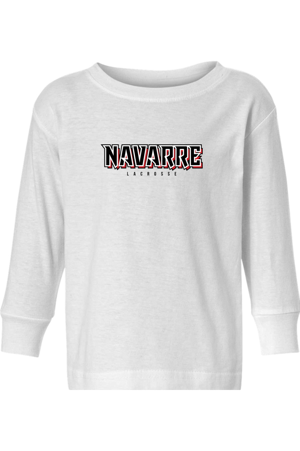 Navarre YSAL Toddler Long Sleeve T-Shirt Signature Lacrosse