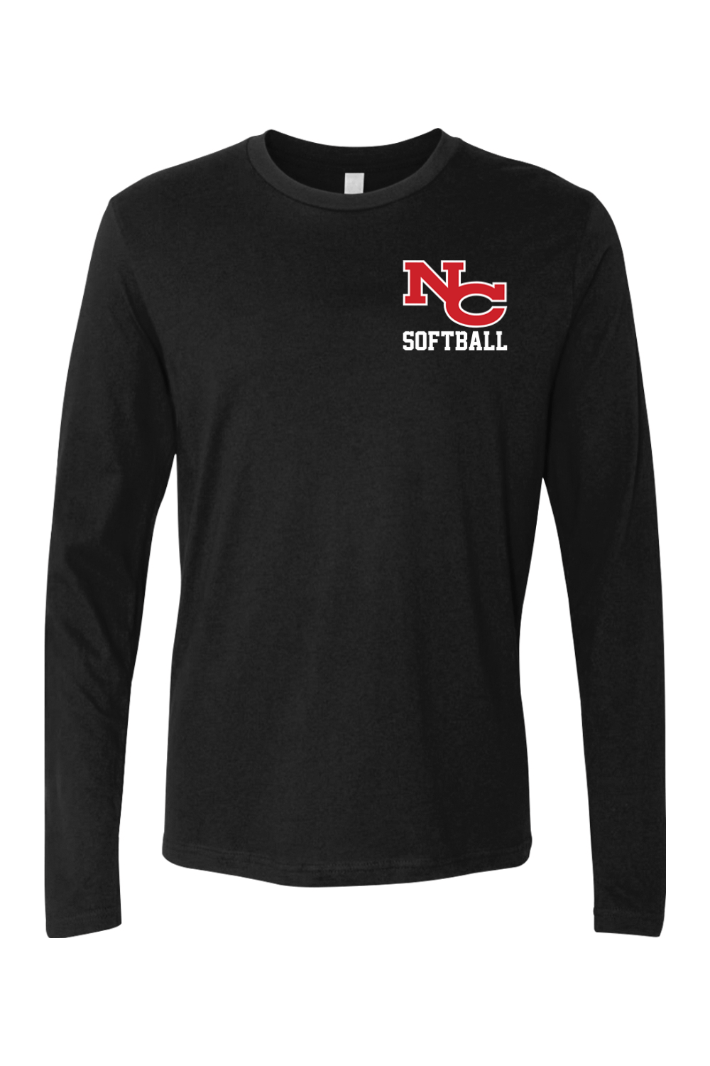 NC Softball Adult Long Sleeve T-Shirt Signature Lacrosse