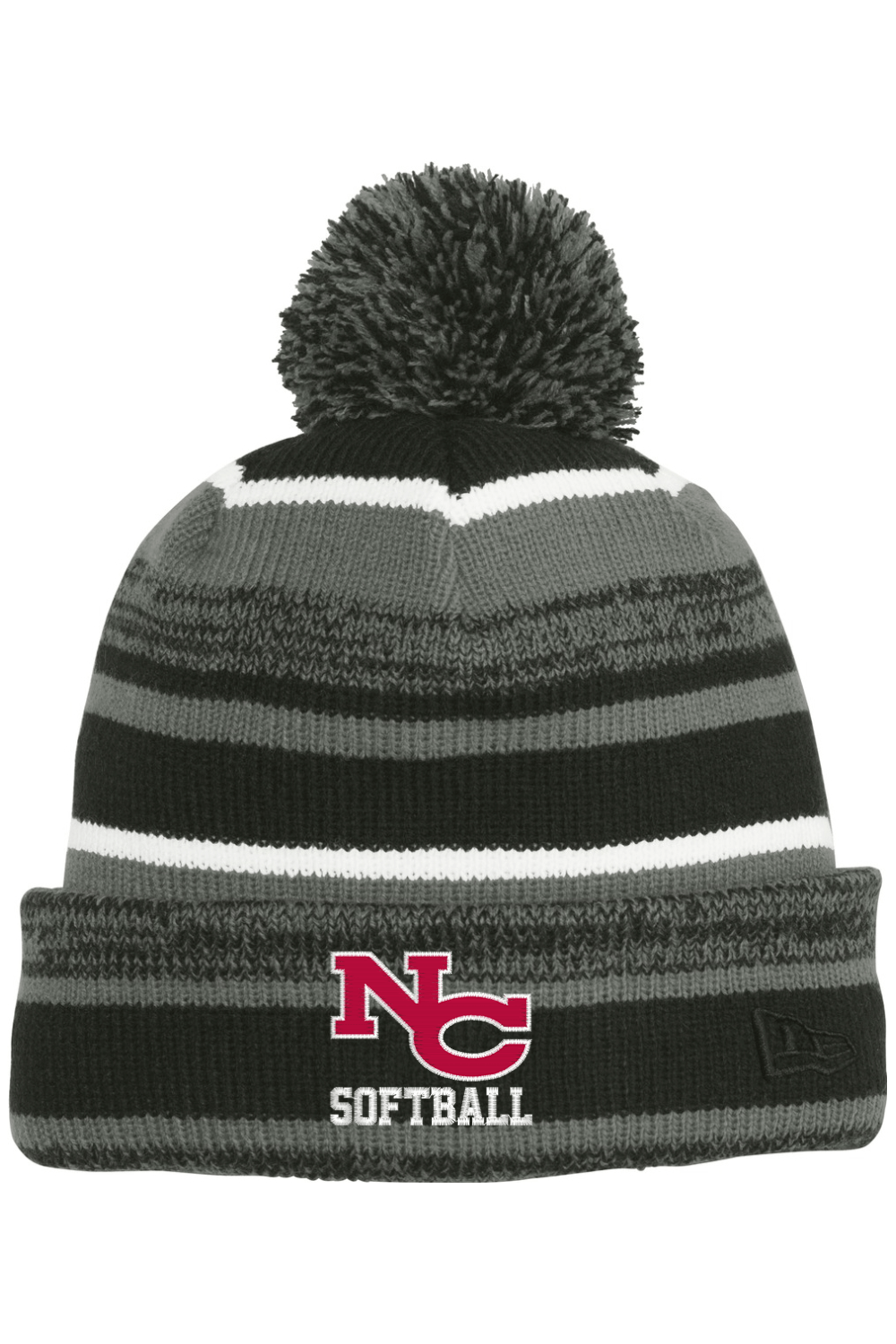 New Canaan Girls Softball New Era Sideline Beanie Signature Lacrosse