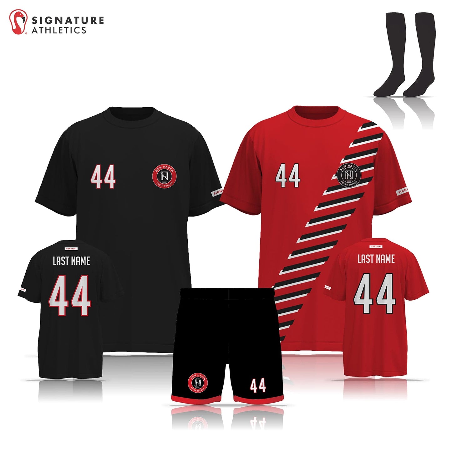 New Haven Boy's 4 Piece Soccer Game Package: Boy's U13 Signature Lacrosse