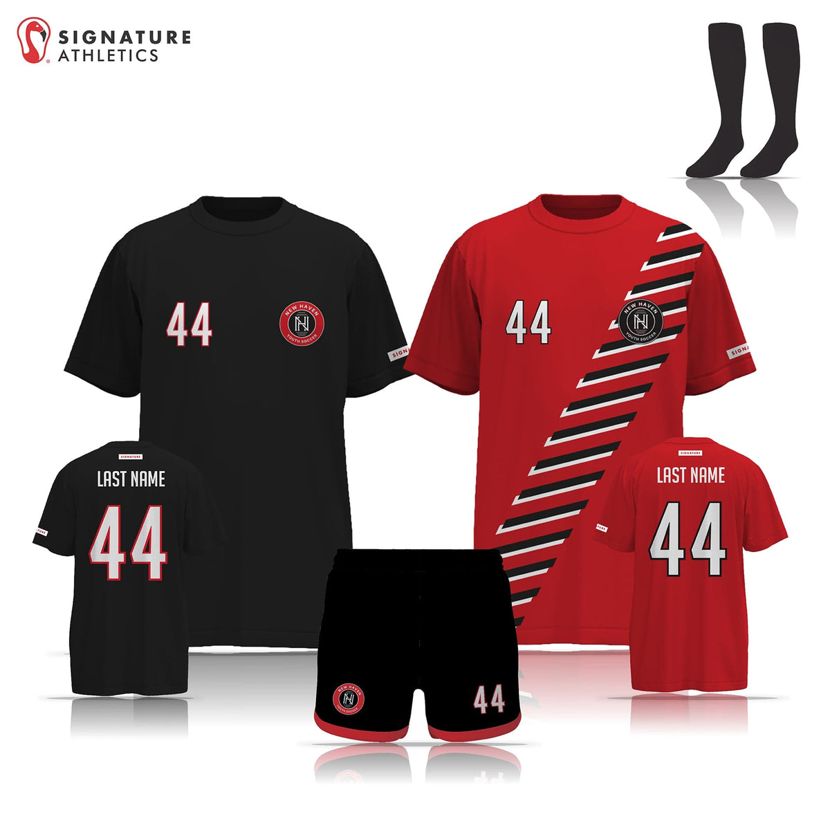 New Haven Girl's 4 Piece Soccer Game Package: Girl's U9 Signature Lacrosse
