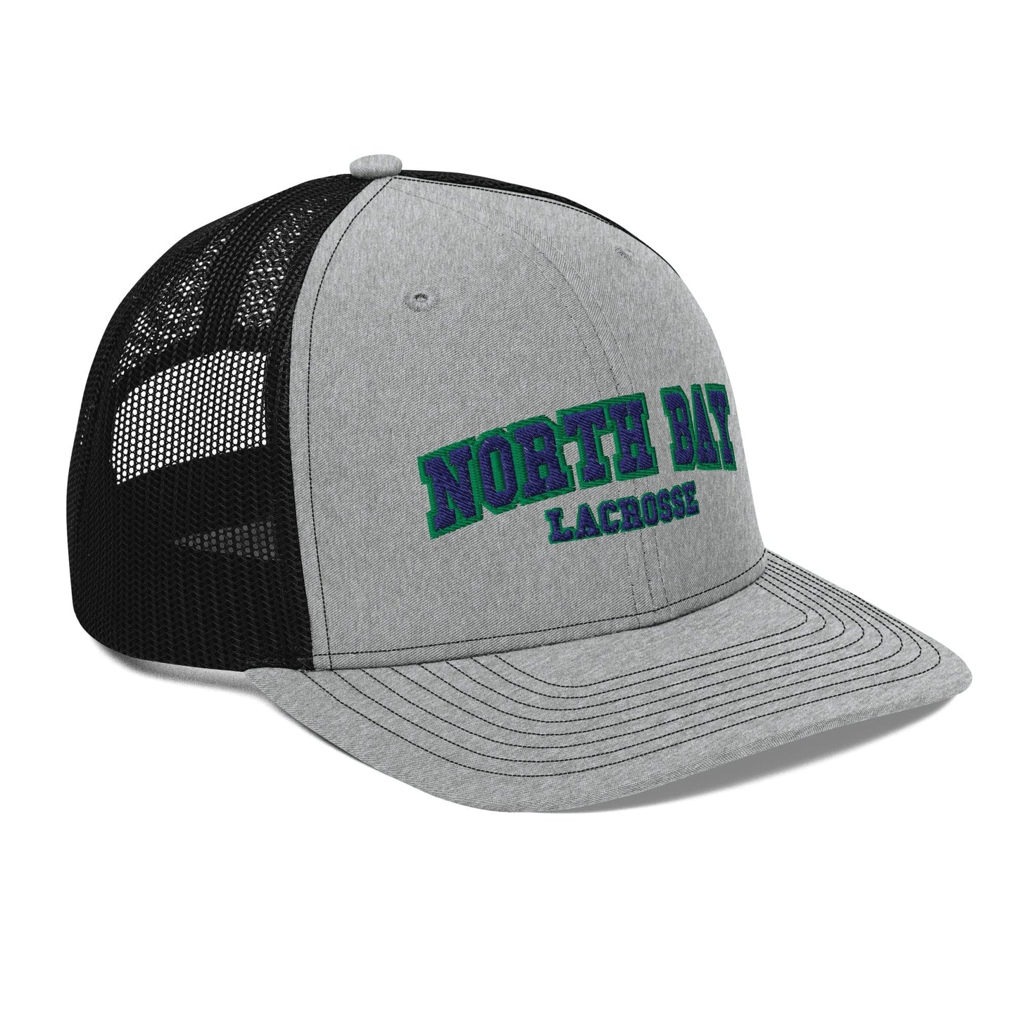 North Bay Warriors Lacrosse Embroidered Trucker Hat Signature Lacrosse