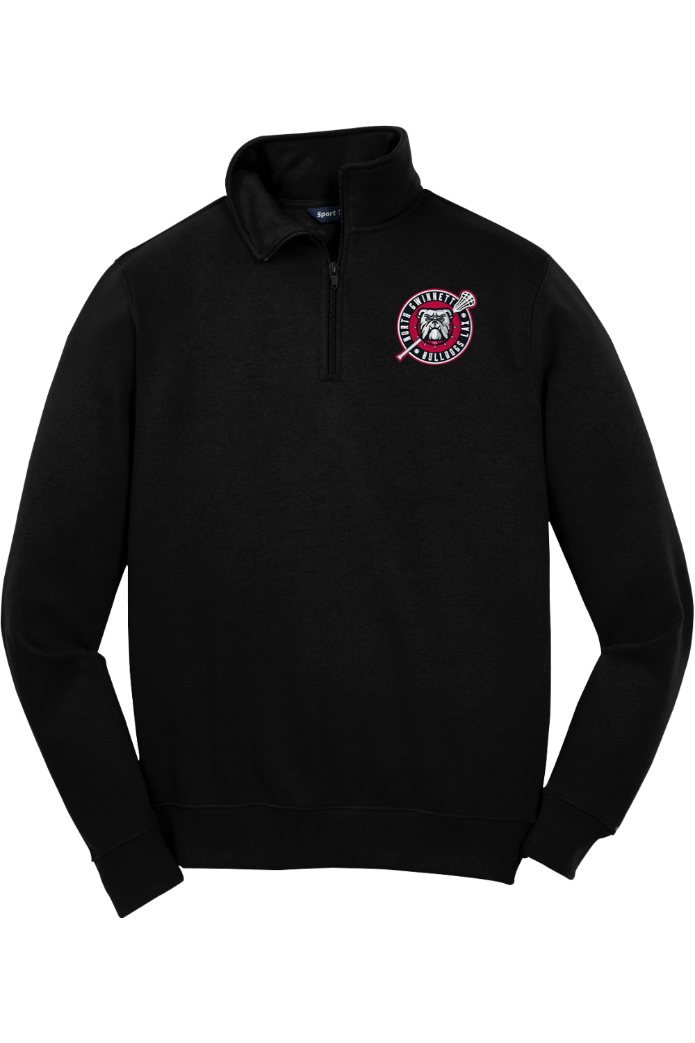North Gwinnett Lacrosse Adult Embroidered Quarter-Zip Pullover Signature Lacrosse