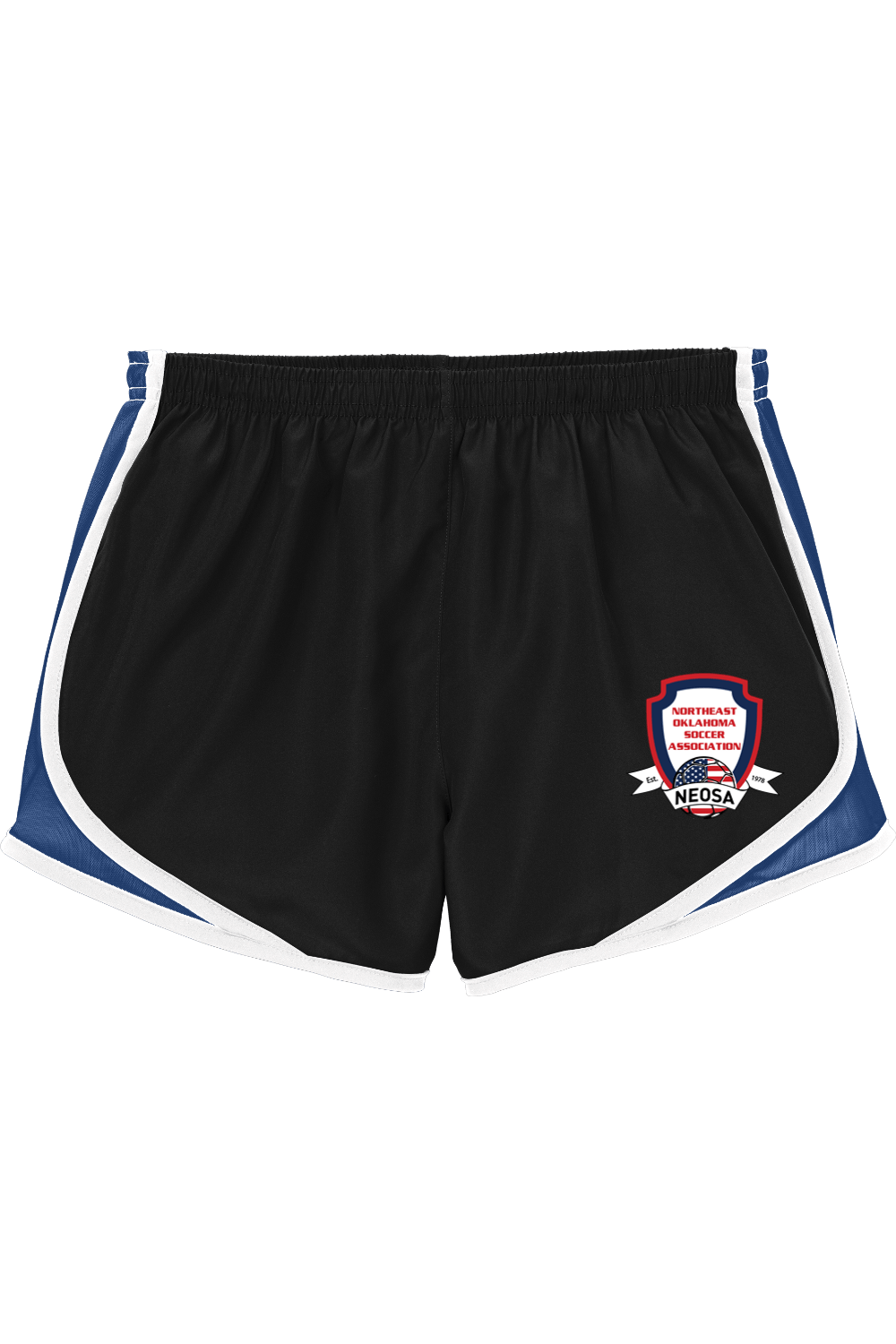 Northeast Oklahoma Soccer Association Adult Athletic Women's Shorts Signature Lacrosse