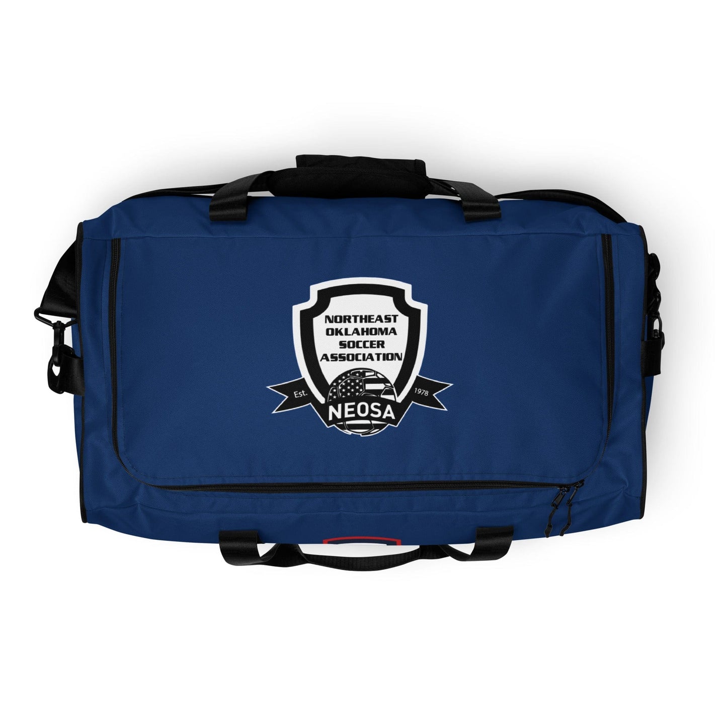 Northeast Oklahoma Soccer Association Sideline Duffel Bag Signature Lacrosse