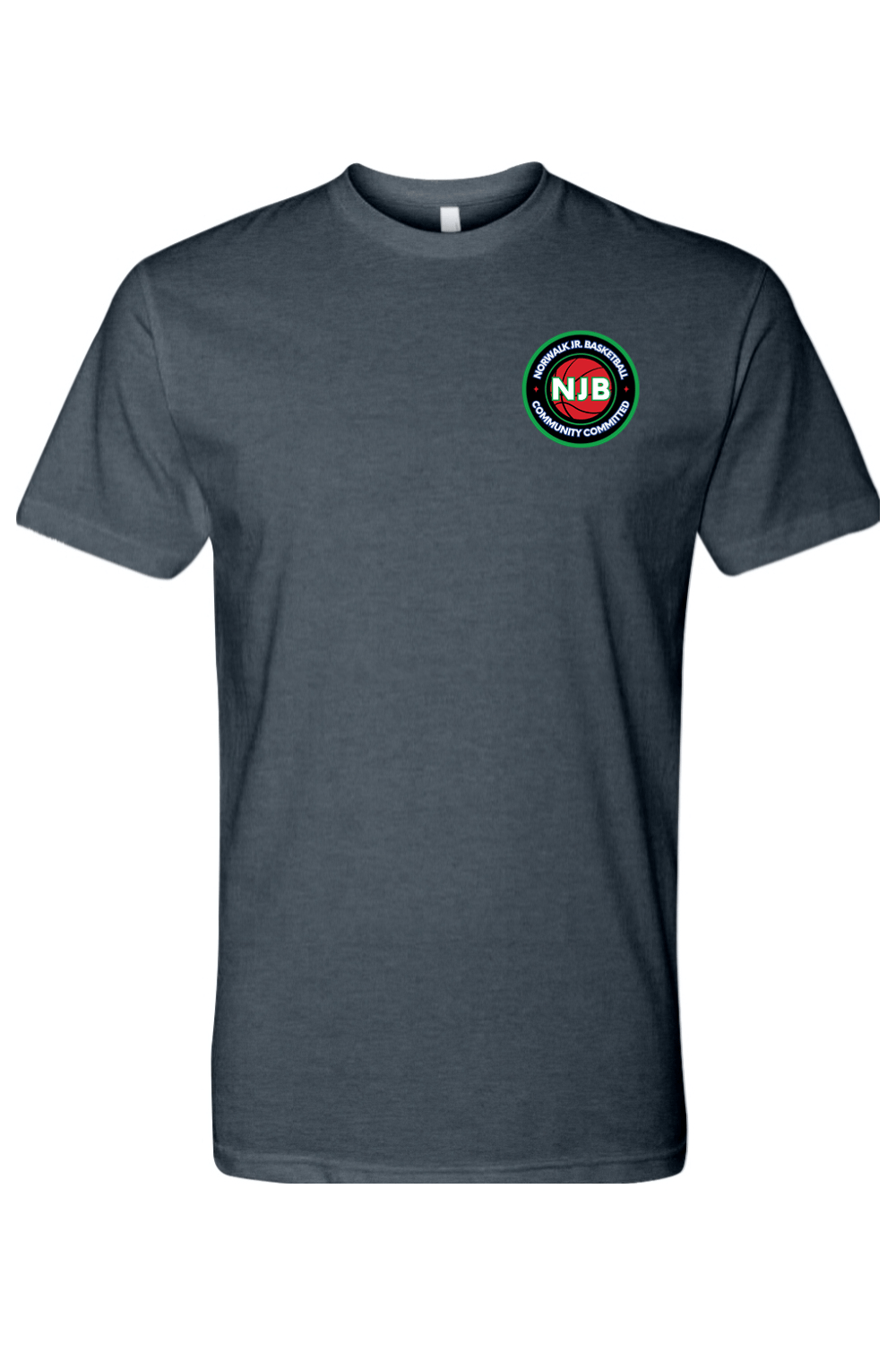 Norwalk Junior Basketball Adult Men's T-Shirt Signature Lacrosse