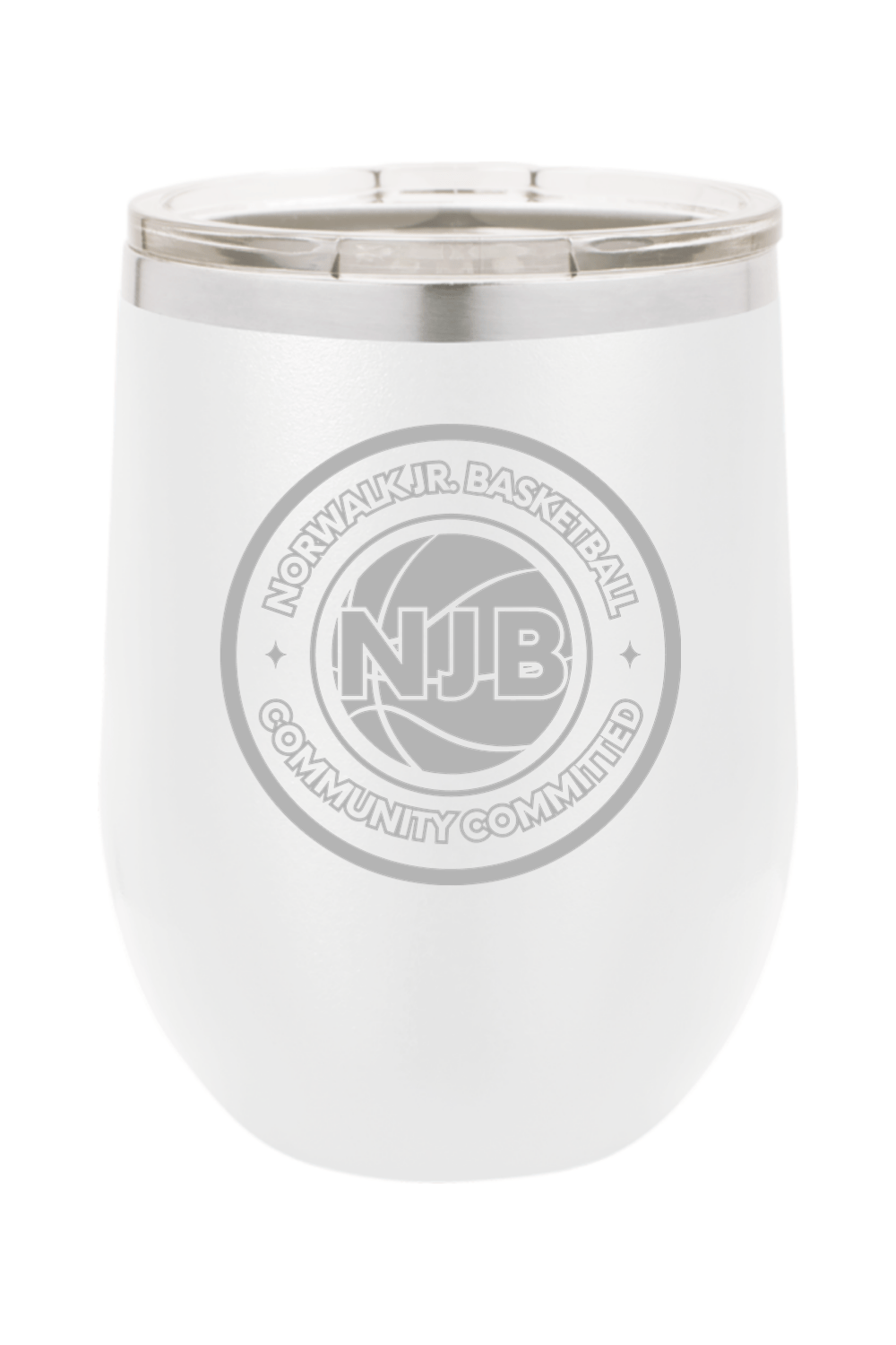 Norwalk Junior Basketball Insulated Wine Tumbler Signature Lacrosse