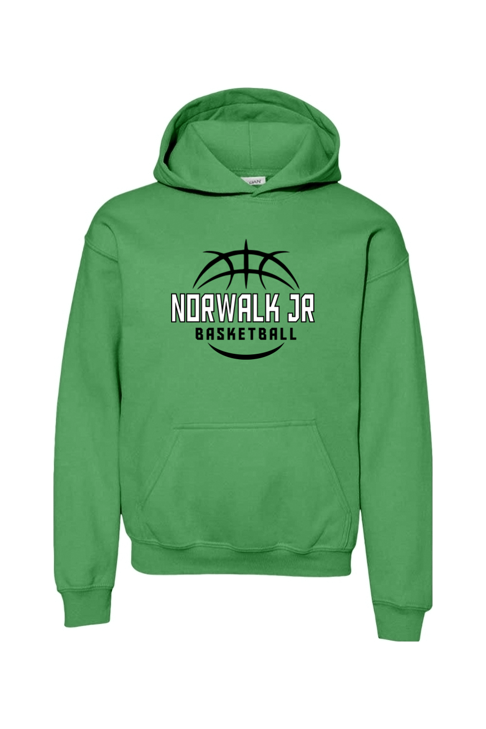 Norwalk Junior Basketball Youth Hoodie Signature Lacrosse