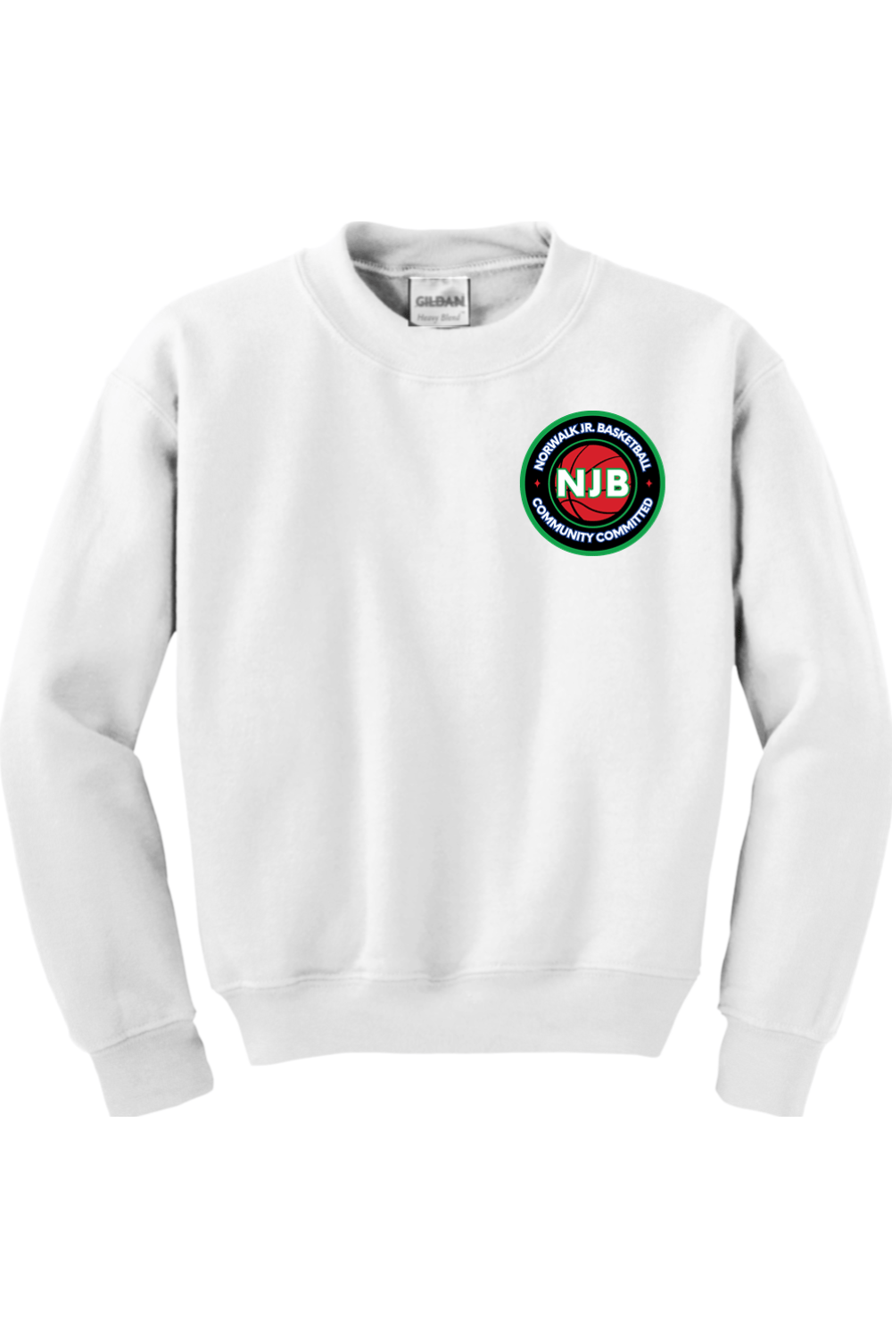 Norwalk Junior Basketball Youth Sweatshirt Signature Lacrosse