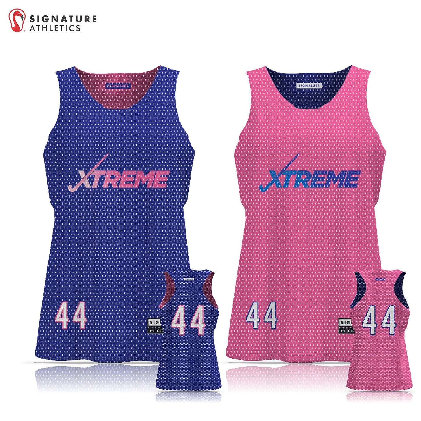 Nova Xtreme Women's Basic Reversible Pinnie: U14 Signature Lacrosse