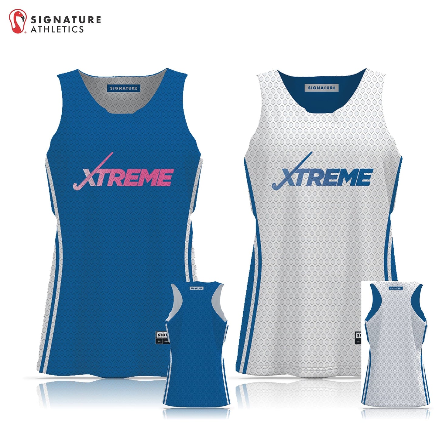 Nova Xtreme Women's Reversible Practice Pinnie: Nova Xtreme Signature Lacrosse