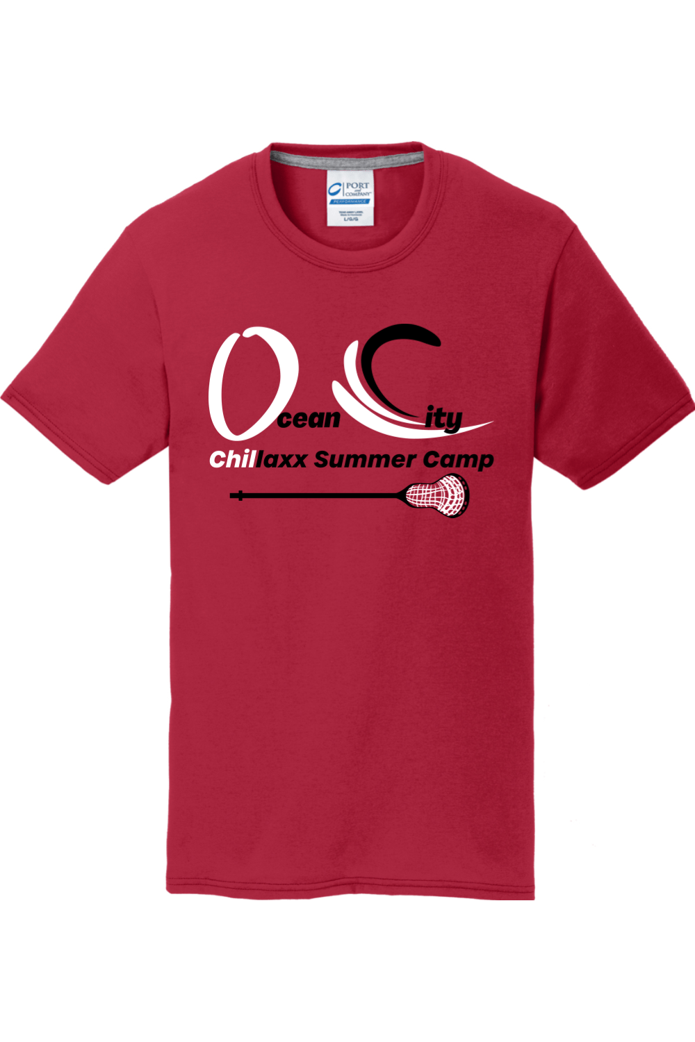Ocean City Jr. Raiders Performance Tee Signature Lacrosse