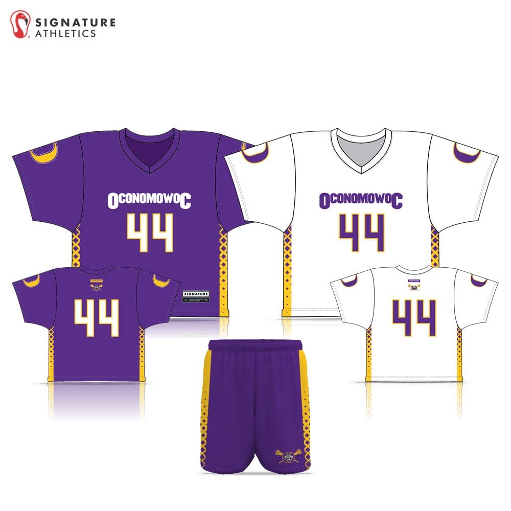Oconomowoc Lacrosse Men's 3 Piece Player Package: Oconomowoc Lacrosse Signature Lacrosse