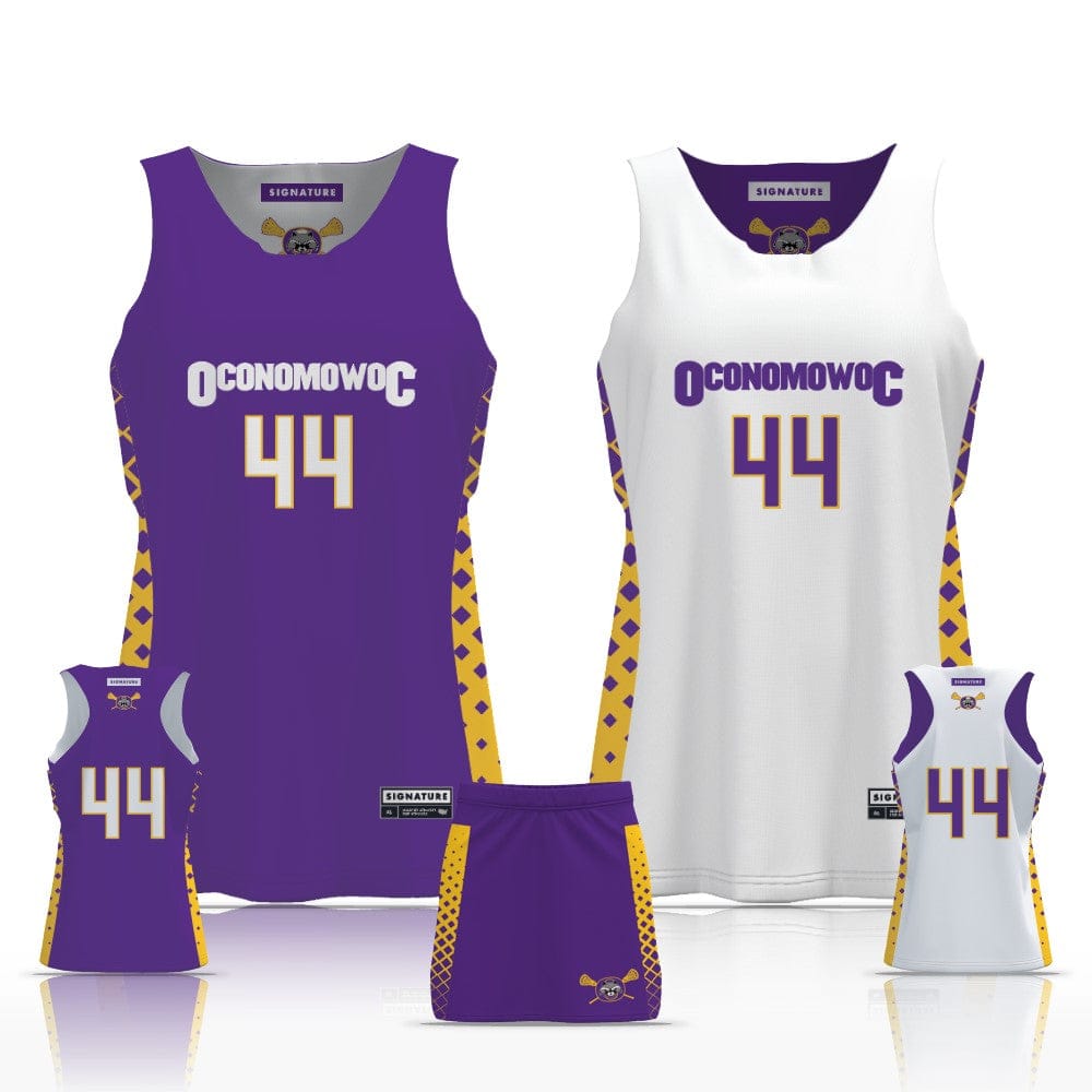 Oconomowoc Lacrosse Women's 2 Piece Player Package: Oconomowoc Lacrosse Signature Lacrosse