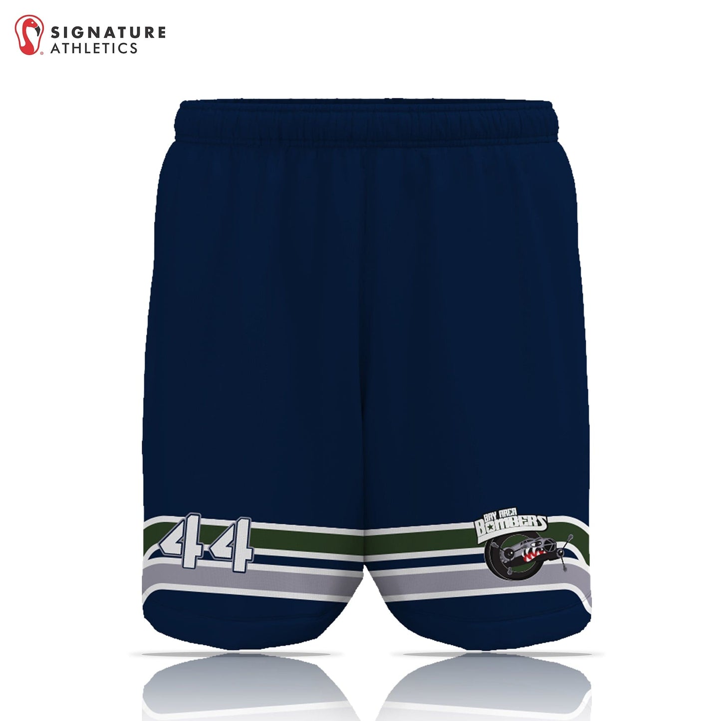 Odyssey Lacrosse League Bay Area Men's Blue Game Shorts: Bay Area Signature Lacrosse