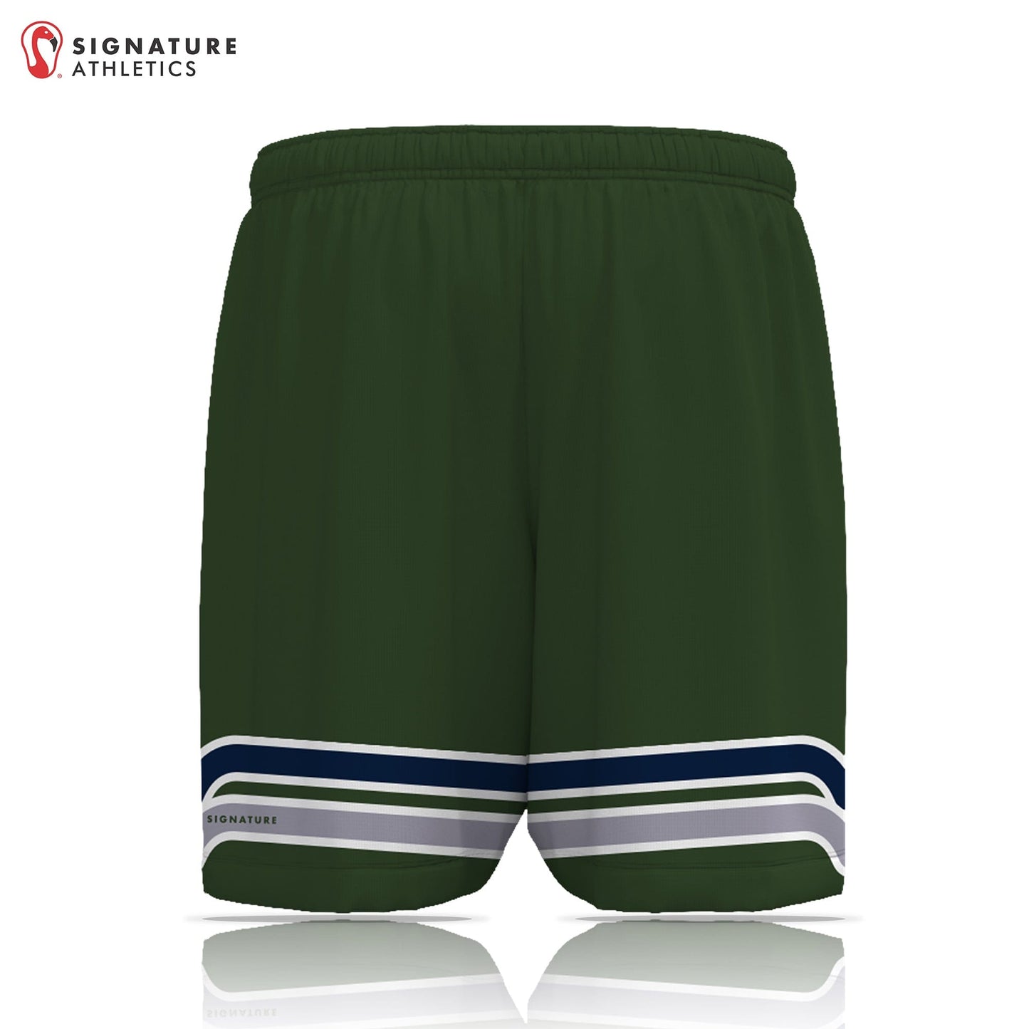 Odyssey Lacrosse League Bay Area Men's Green Game Shorts Signature Lacrosse