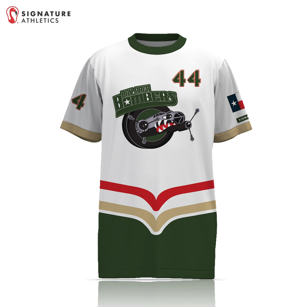 Odyssey Lacrosse League Bay Area Men's Short Sleeve Tech Tee: Bay Area Signature Lacrosse