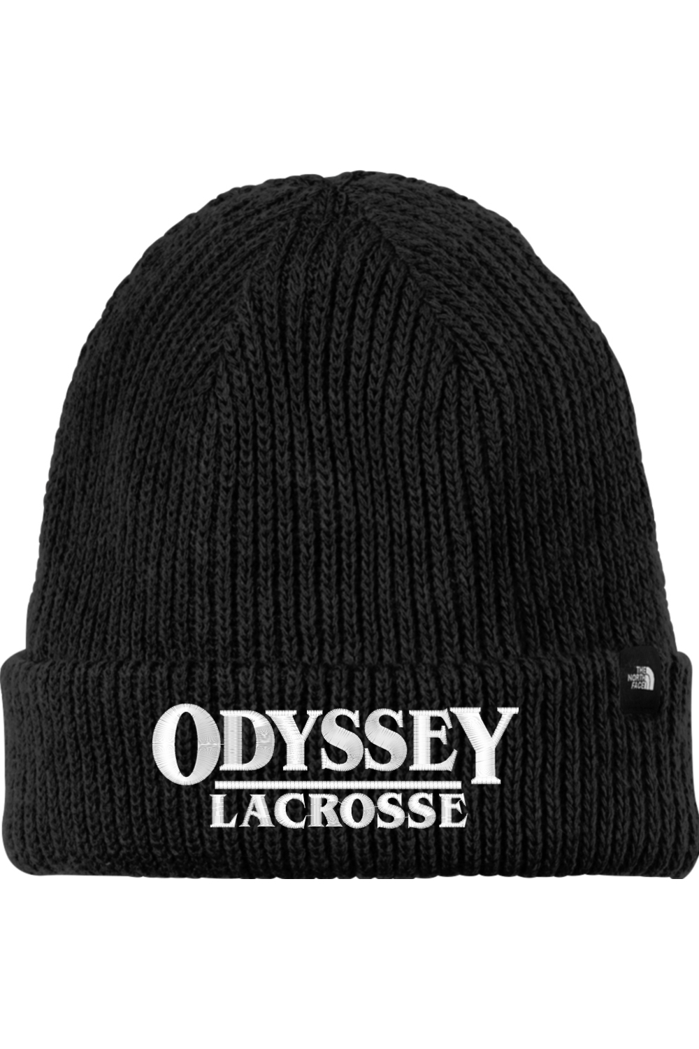 Odyssey The North Face Circular Rib Beanie Signature Lacrosse
