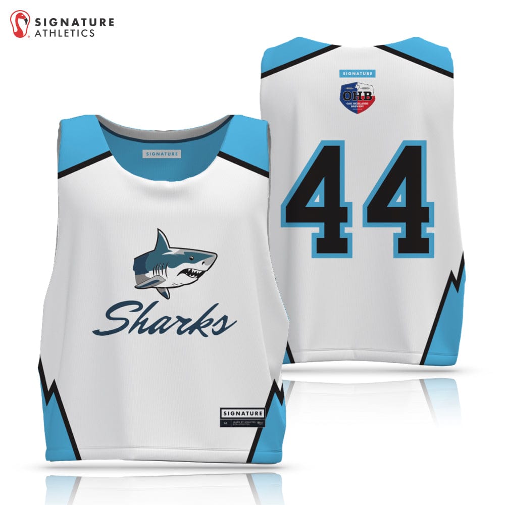 OHB Sharks Men's Reversible Game Pinnie Signature Lacrosse