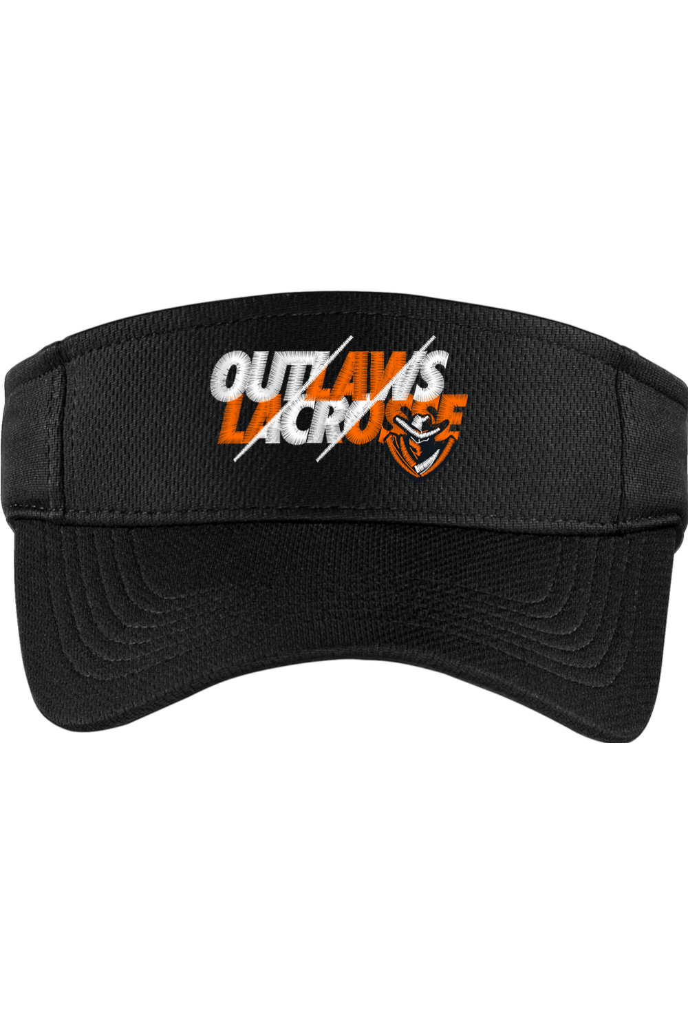 Outlaws Lacrosse Embroidered Visor Signature Lacrosse